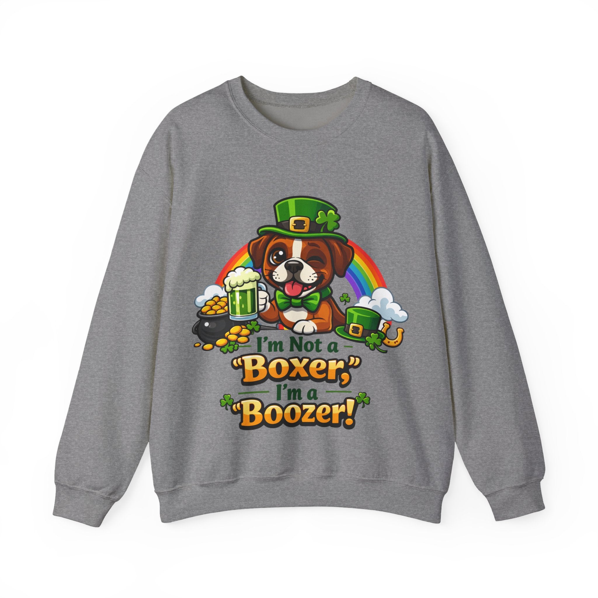 Boxer - Graphic Crewneck Sweatshirt