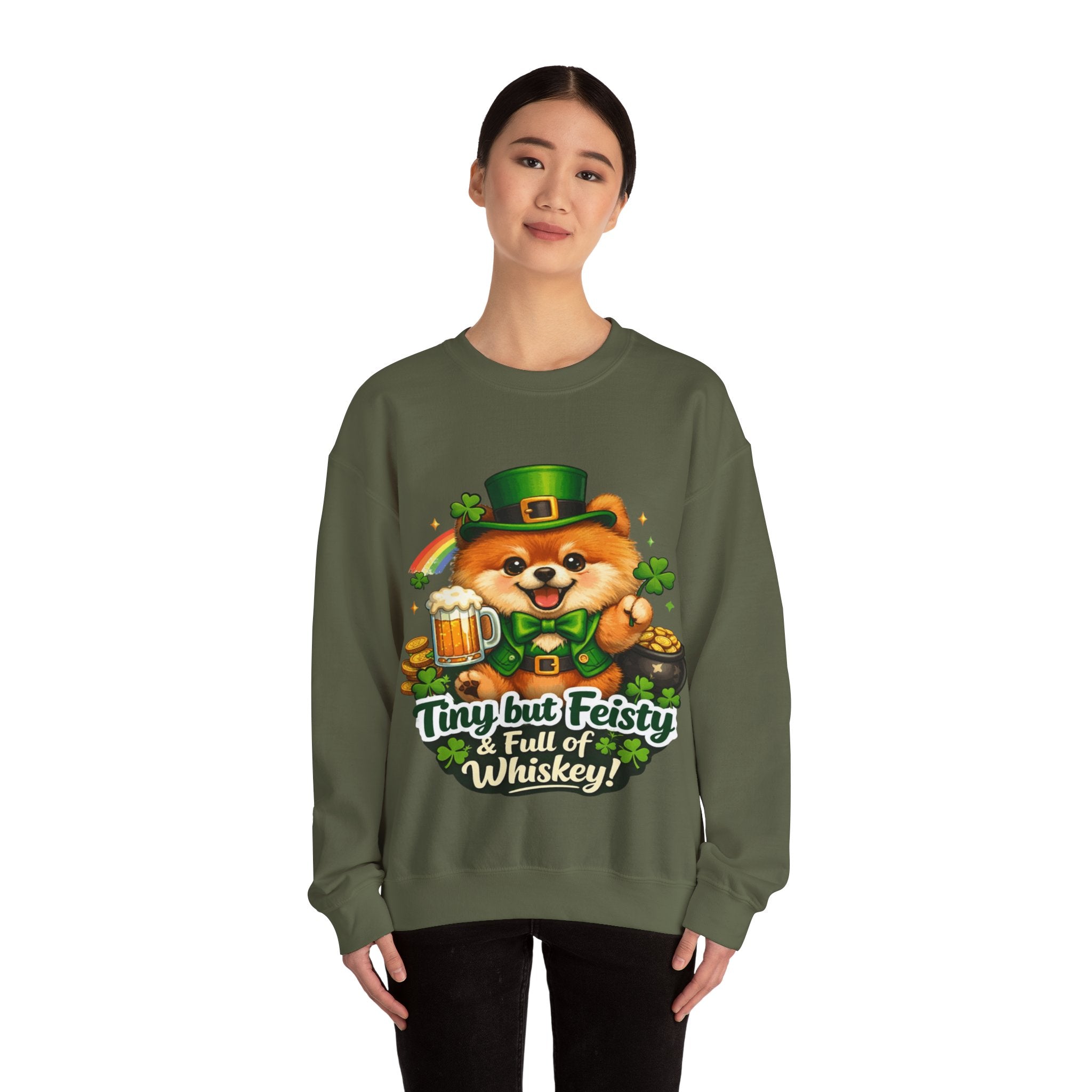 Pomeranian - Graphic Crewneck Sweatshirt