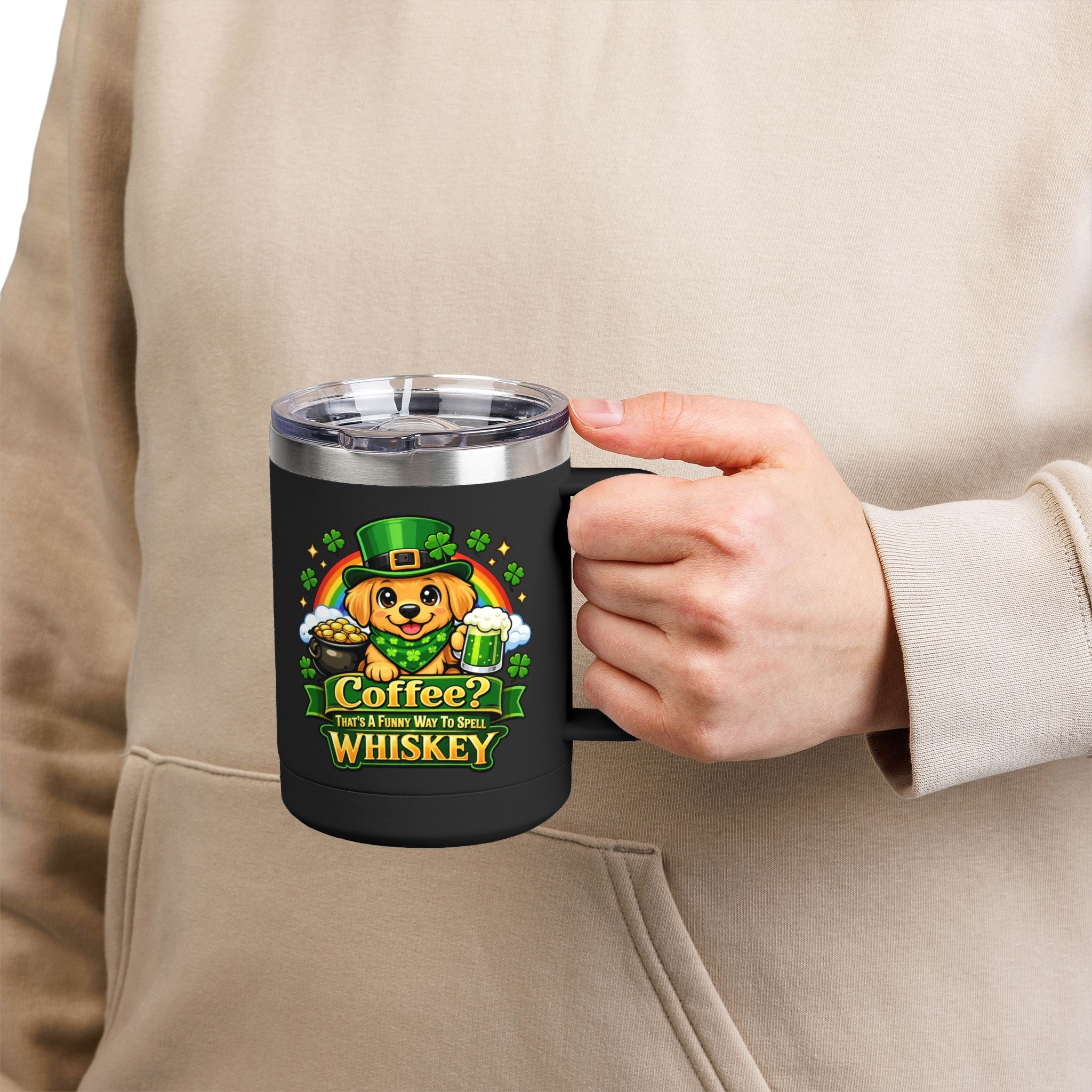 Golden Retriever - 15oz Tumbler