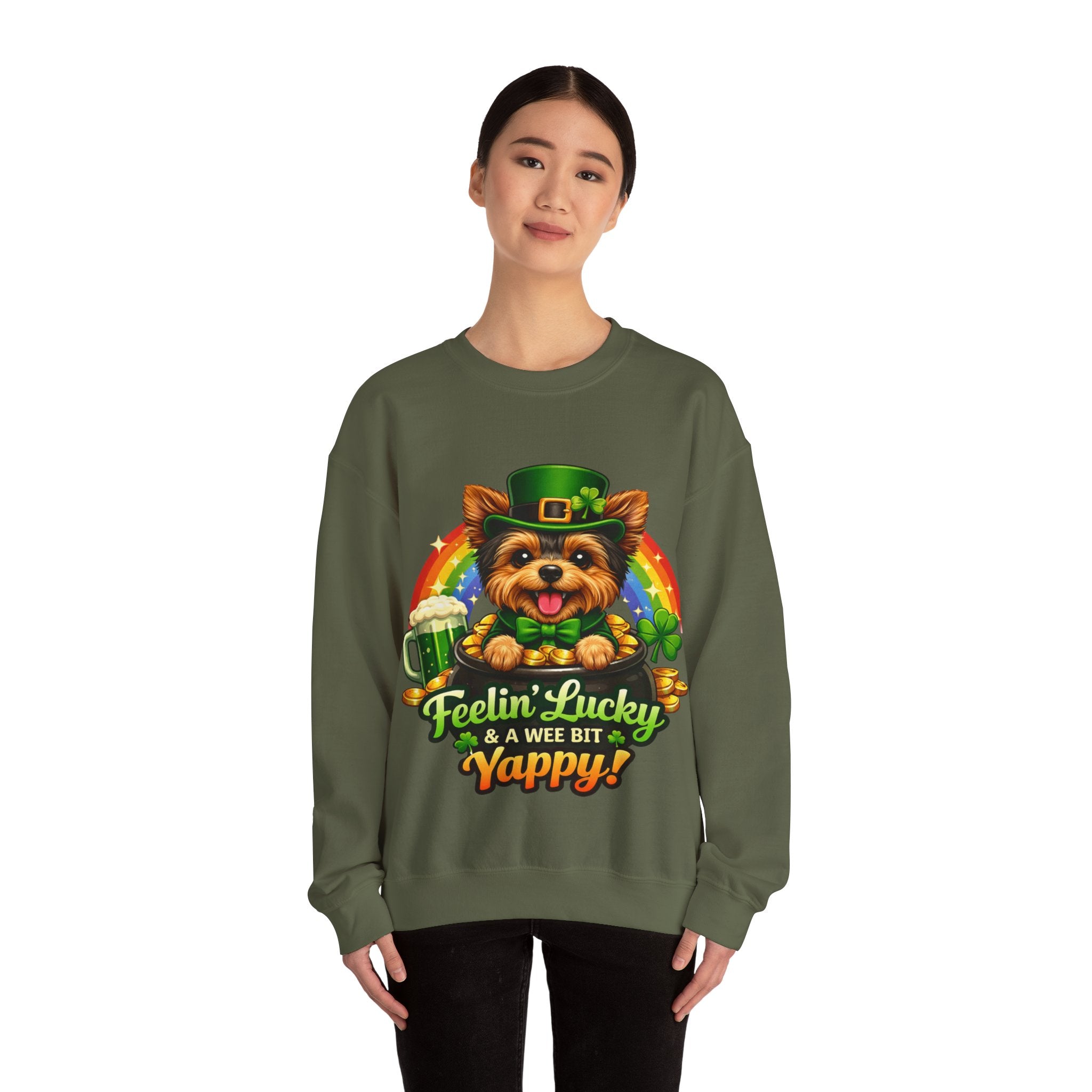 Yorkie - Graphic Crewneck Sweatshirt