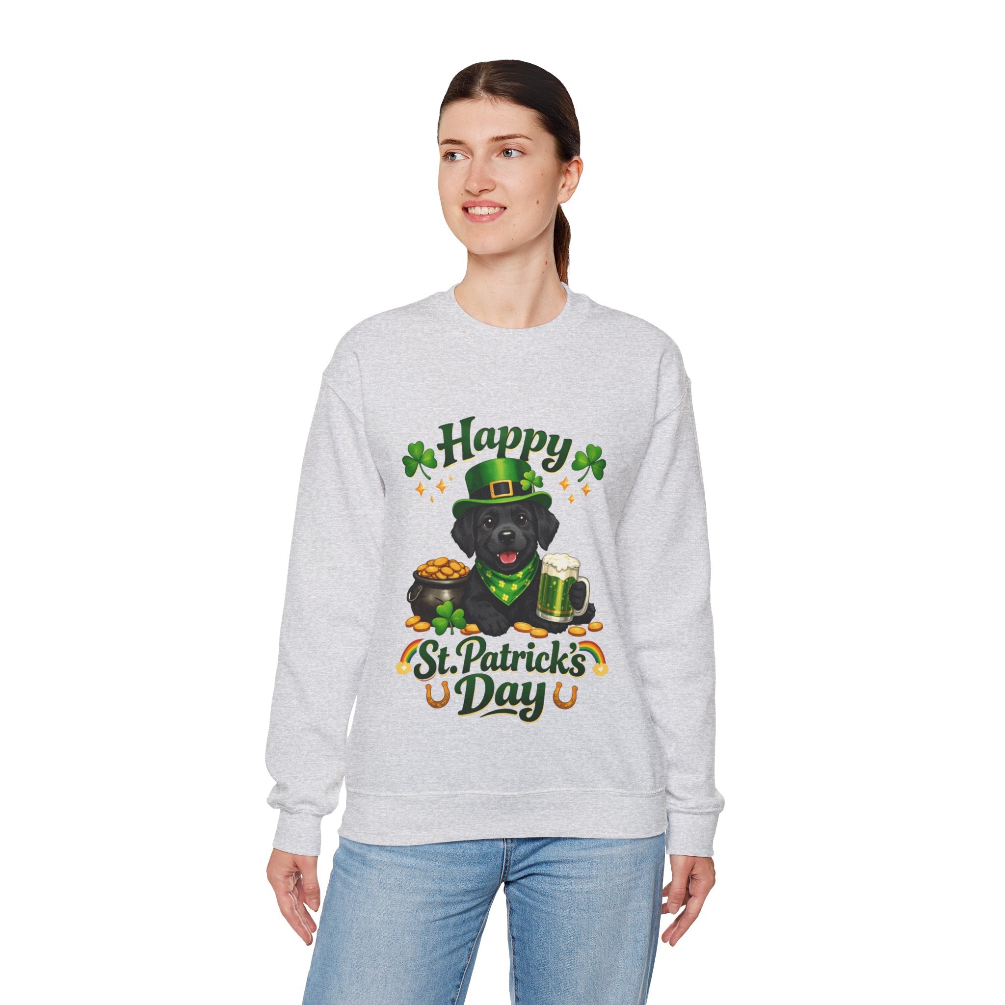 Black Labrador - Graphic Crewneck Sweatshirt