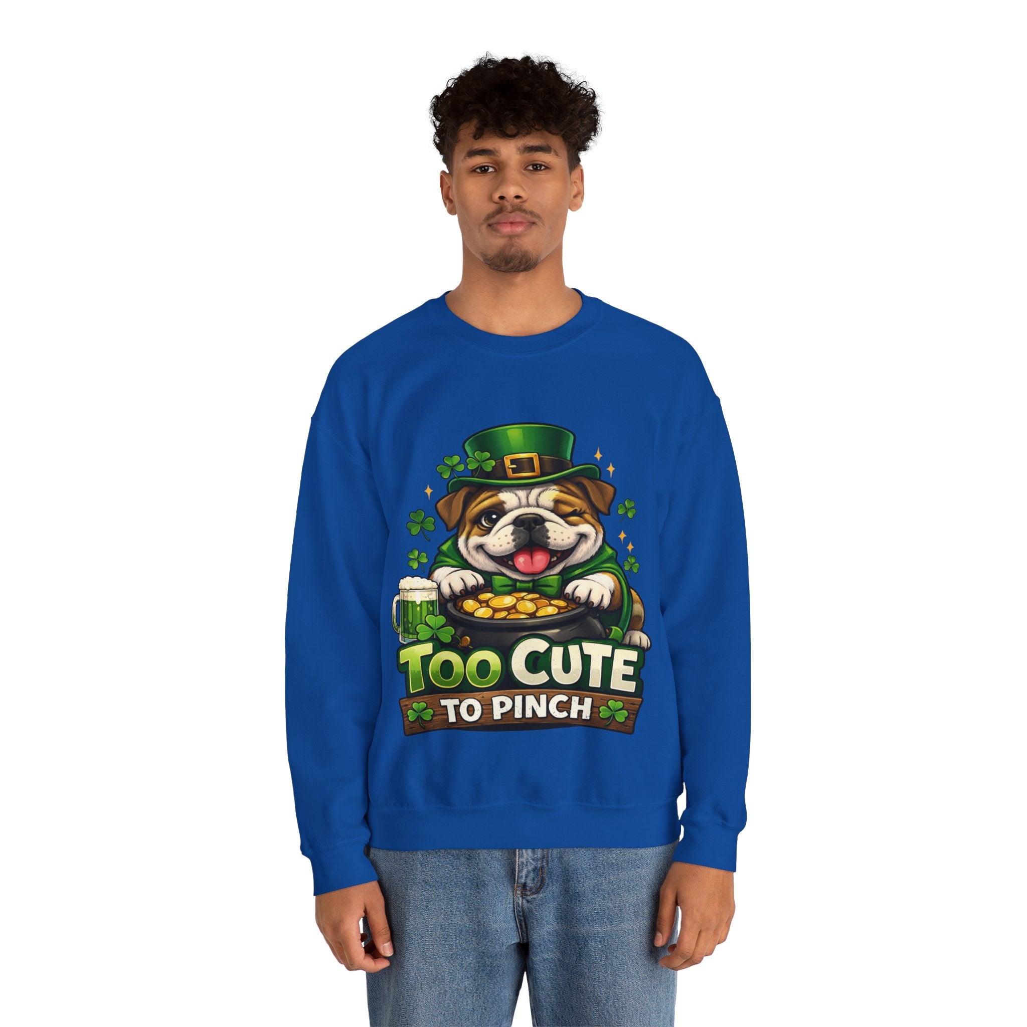 Bulldog - Graphic Crewneck Sweatshirt