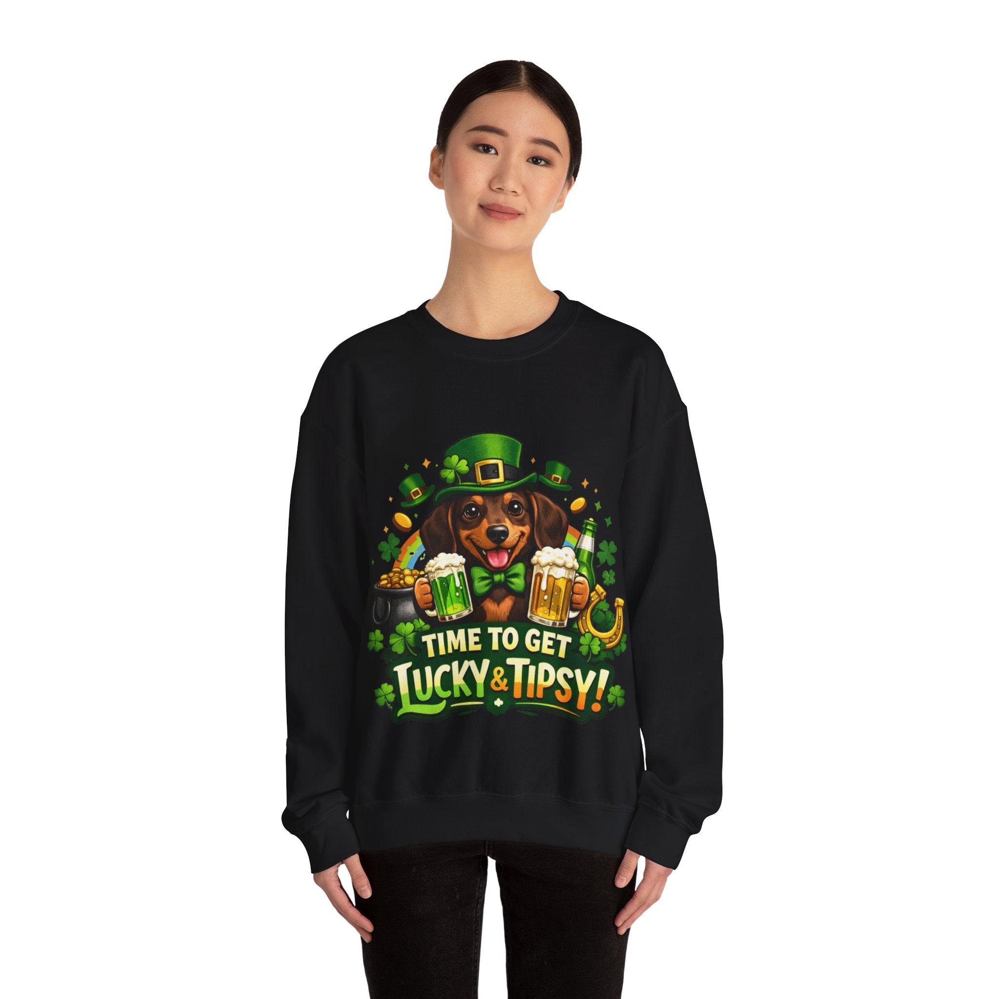 Dachshund - Graphic Crewneck Sweatshirt