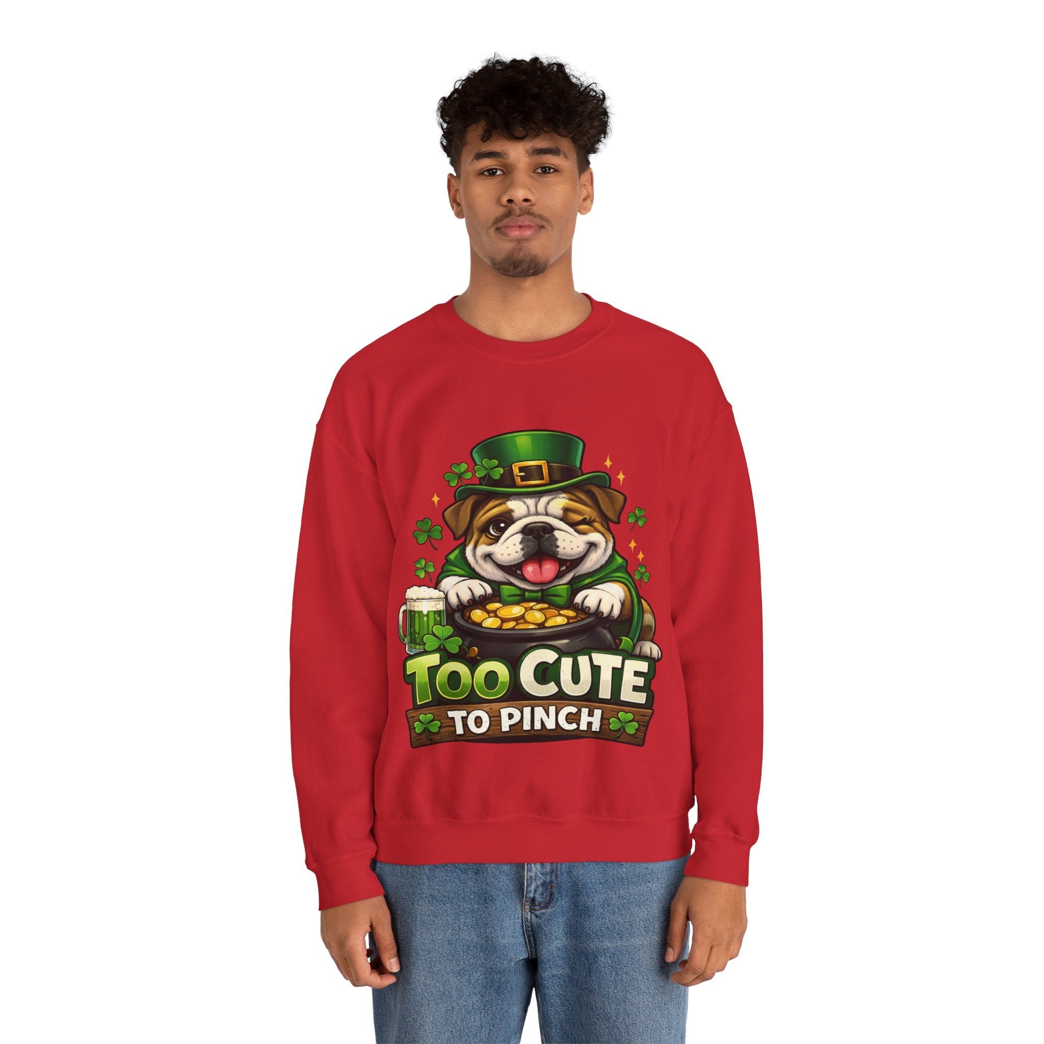 Bulldog - Graphic Crewneck Sweatshirt