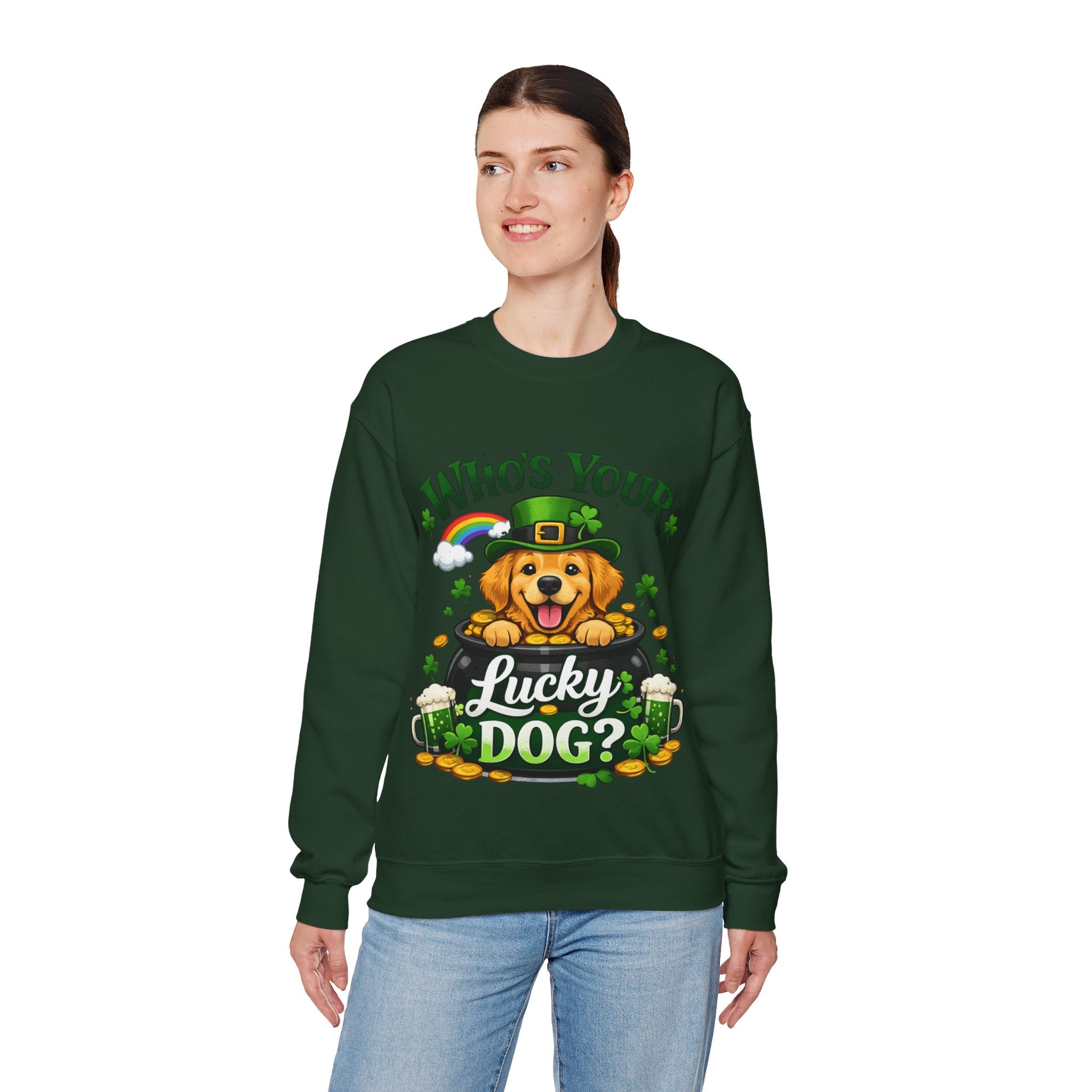 Golden Retriever - Graphic Crewneck Sweatshirt