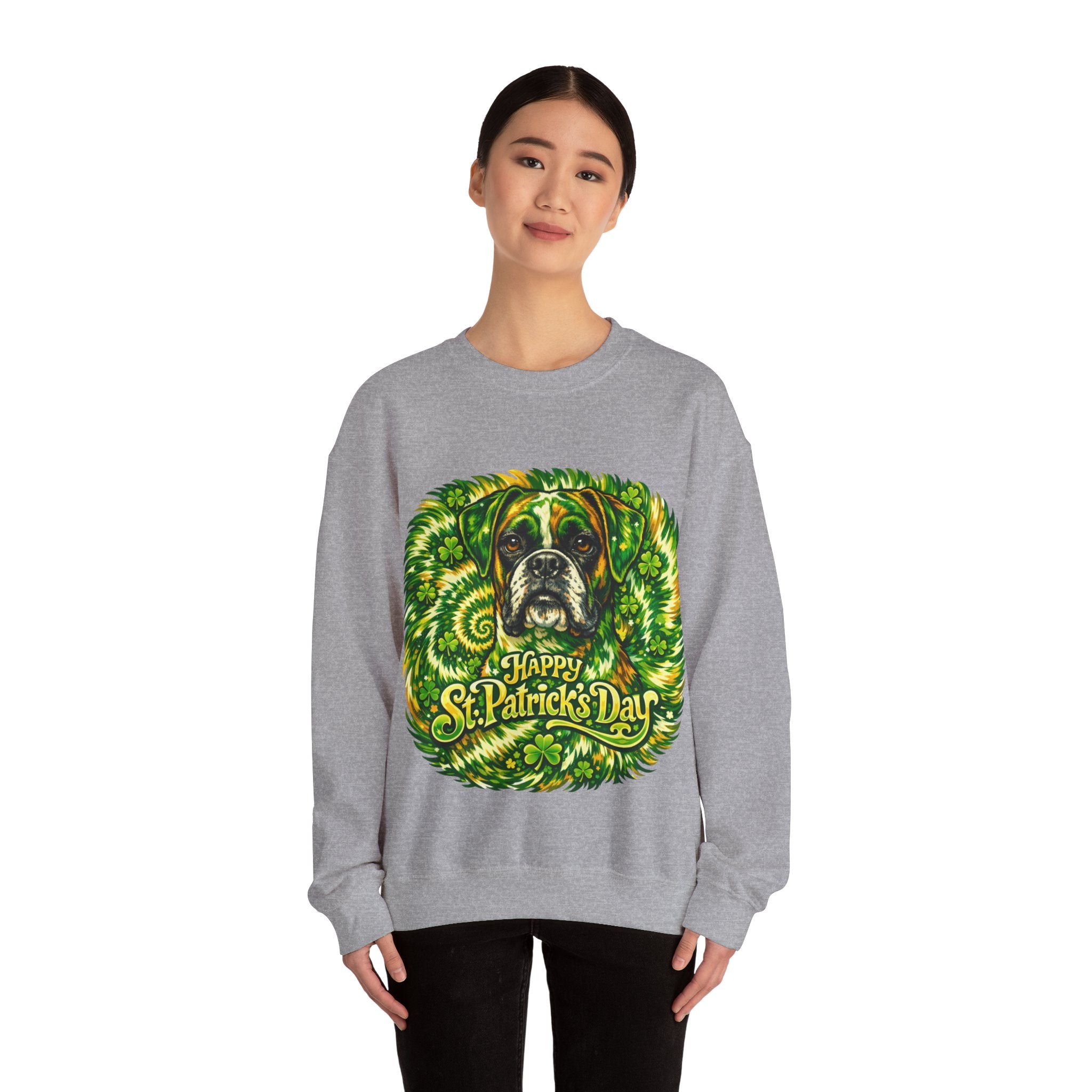 Boxer - Graphic Crewneck Sweatshirt