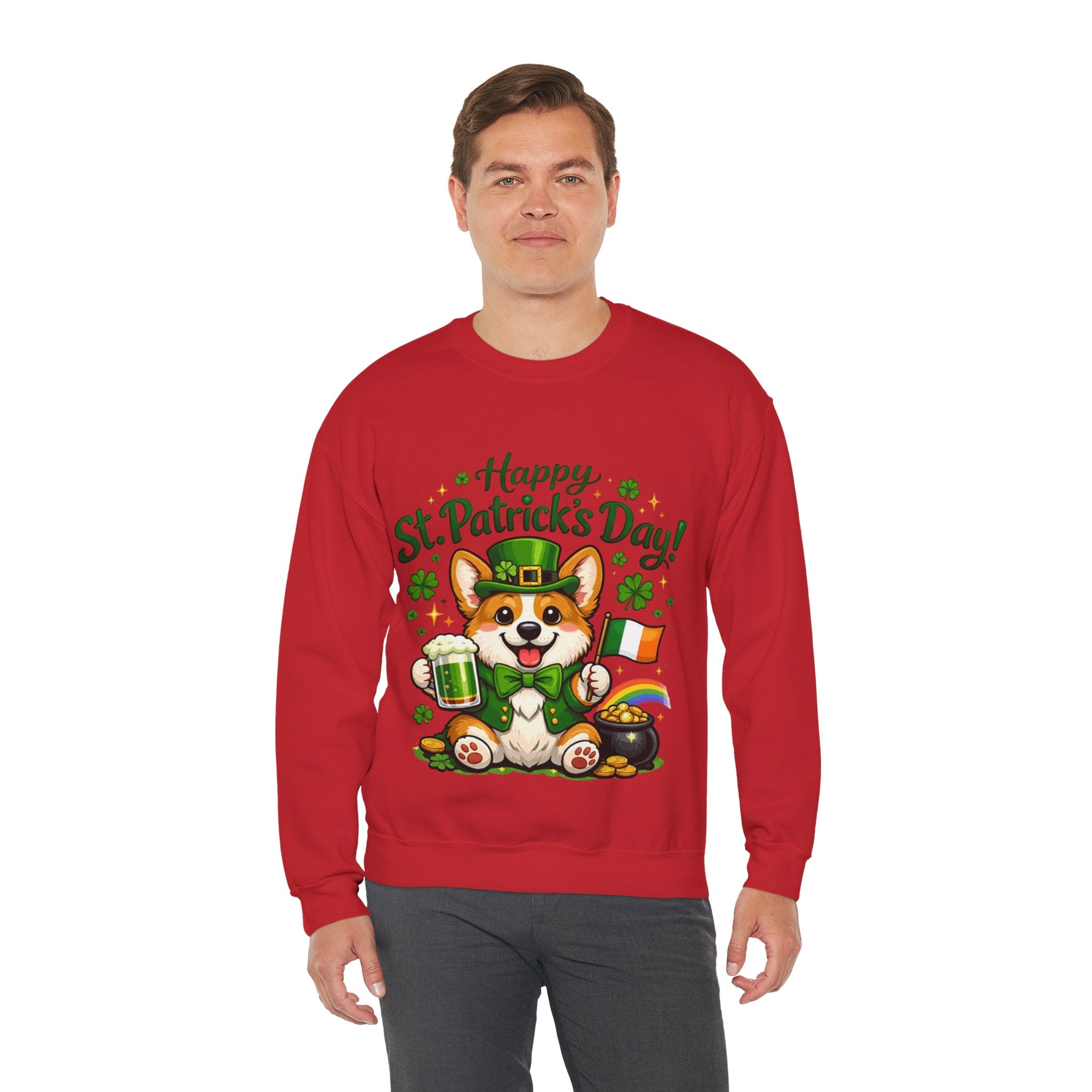 Corgi - Graphic Crewneck Sweatshirt