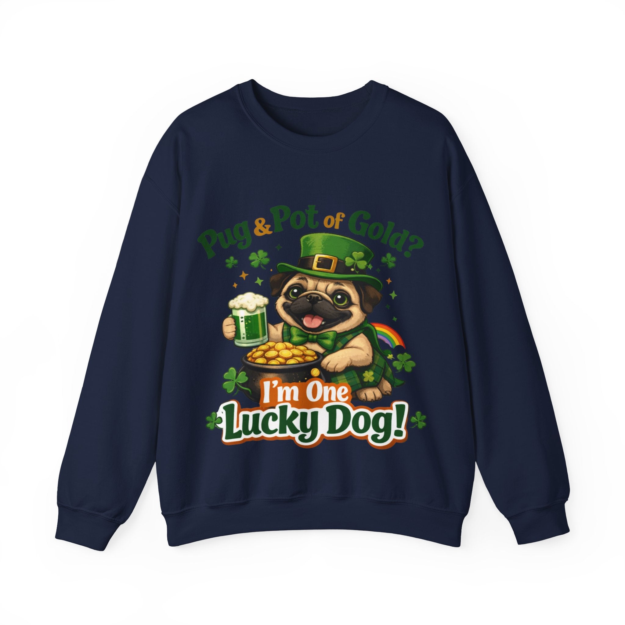 Pug - Graphic Crewneck Sweatshirt
