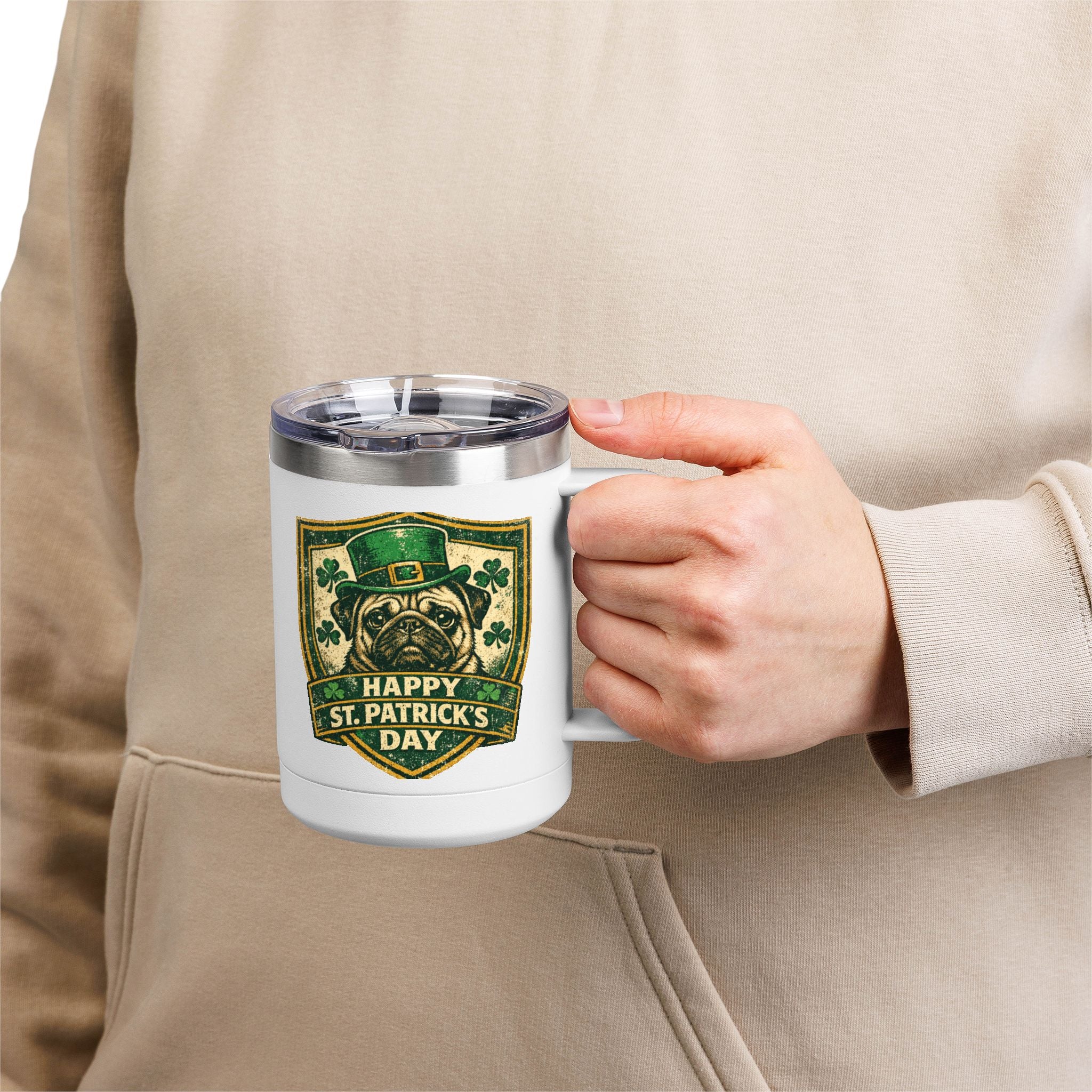 Pug - 15oz Tumbler
