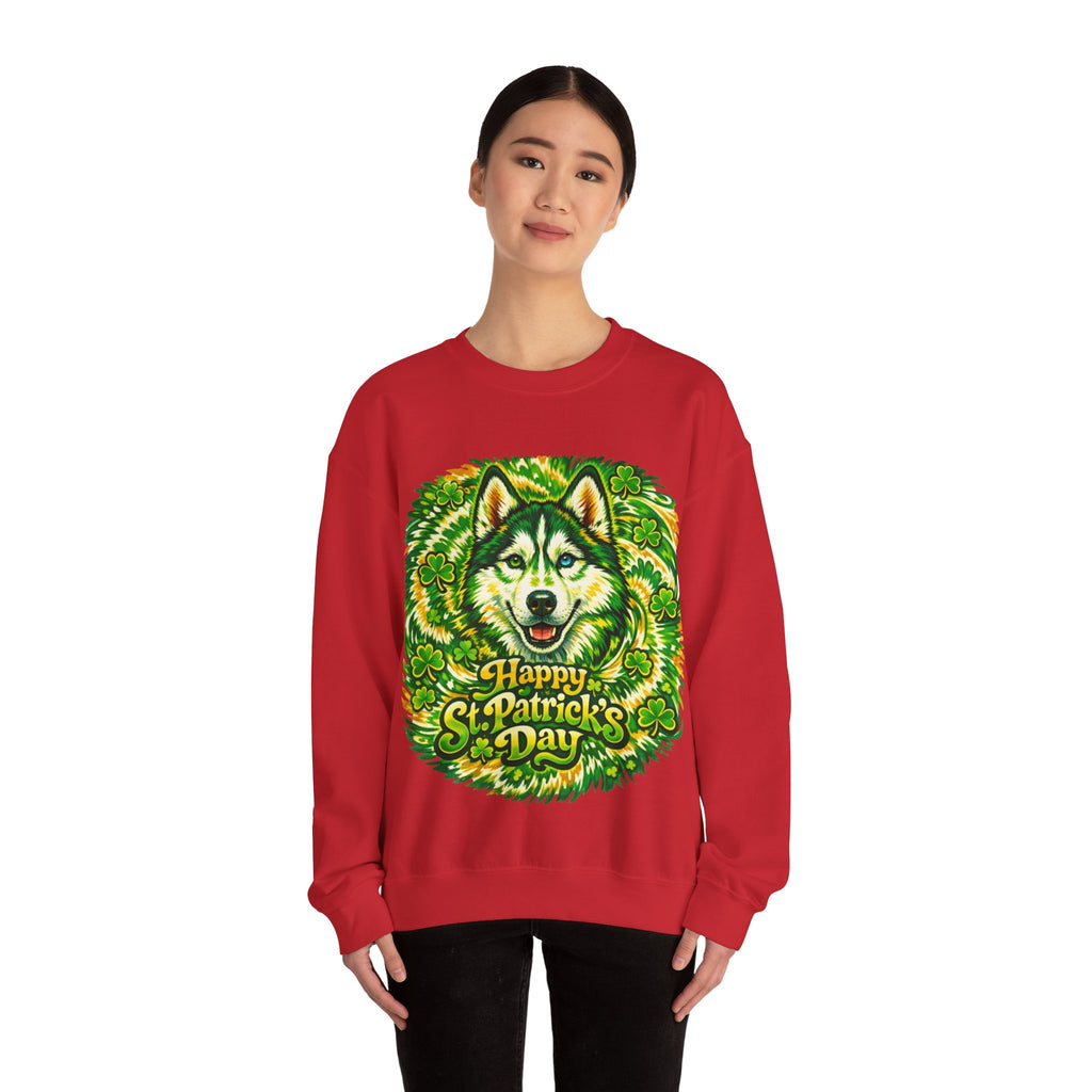 Siberian Husky - Graphic Crewneck Sweatshirt