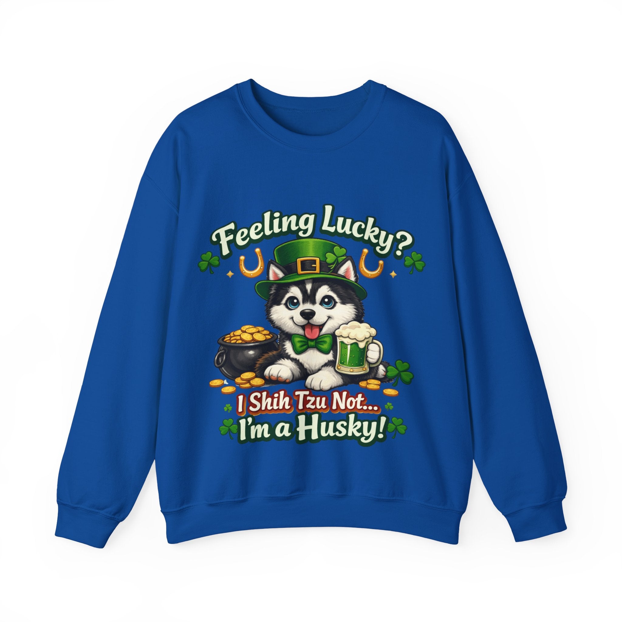 Siberian Husky - Graphic Crewneck Sweatshirt