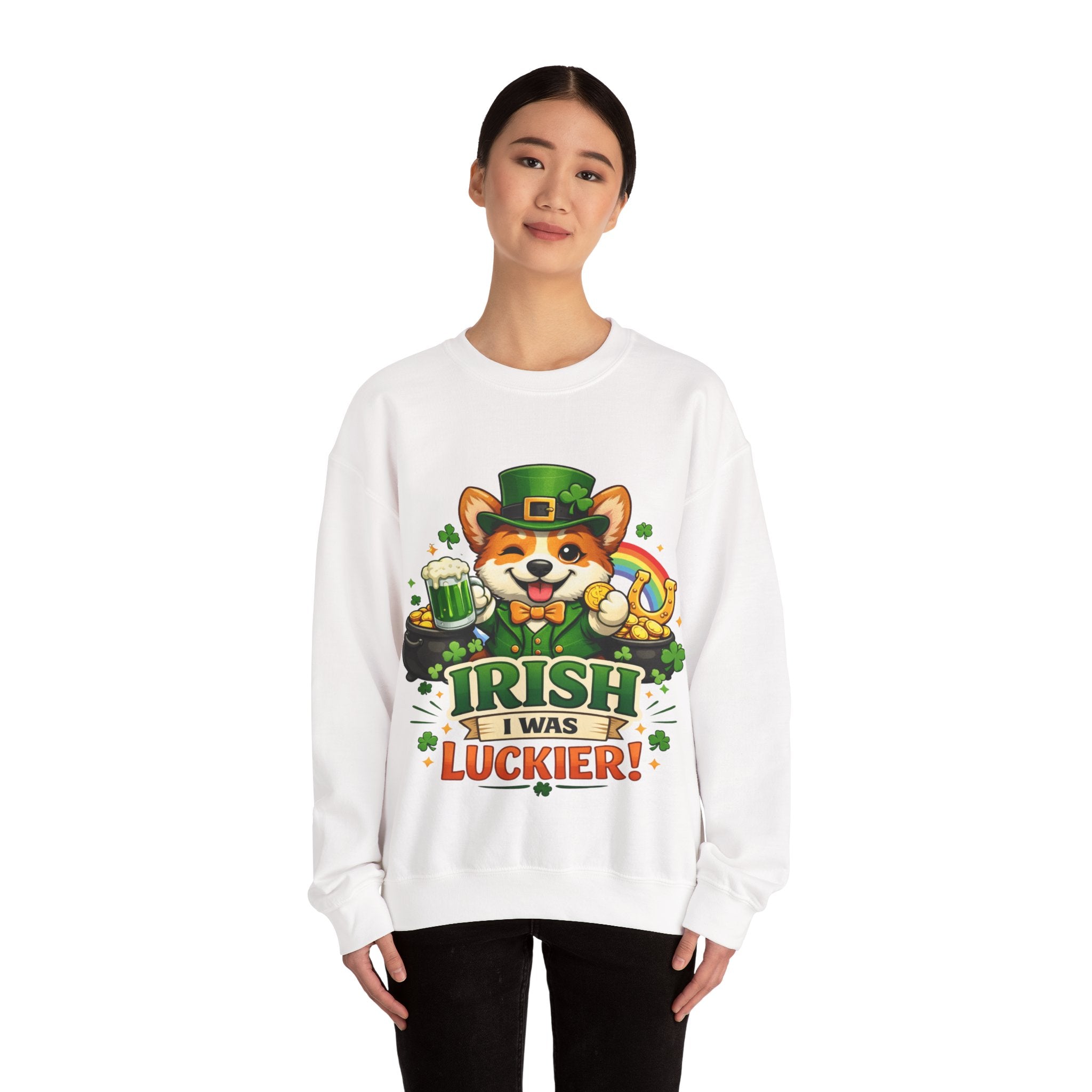 Corgi - Graphic Crewneck Sweatshirt