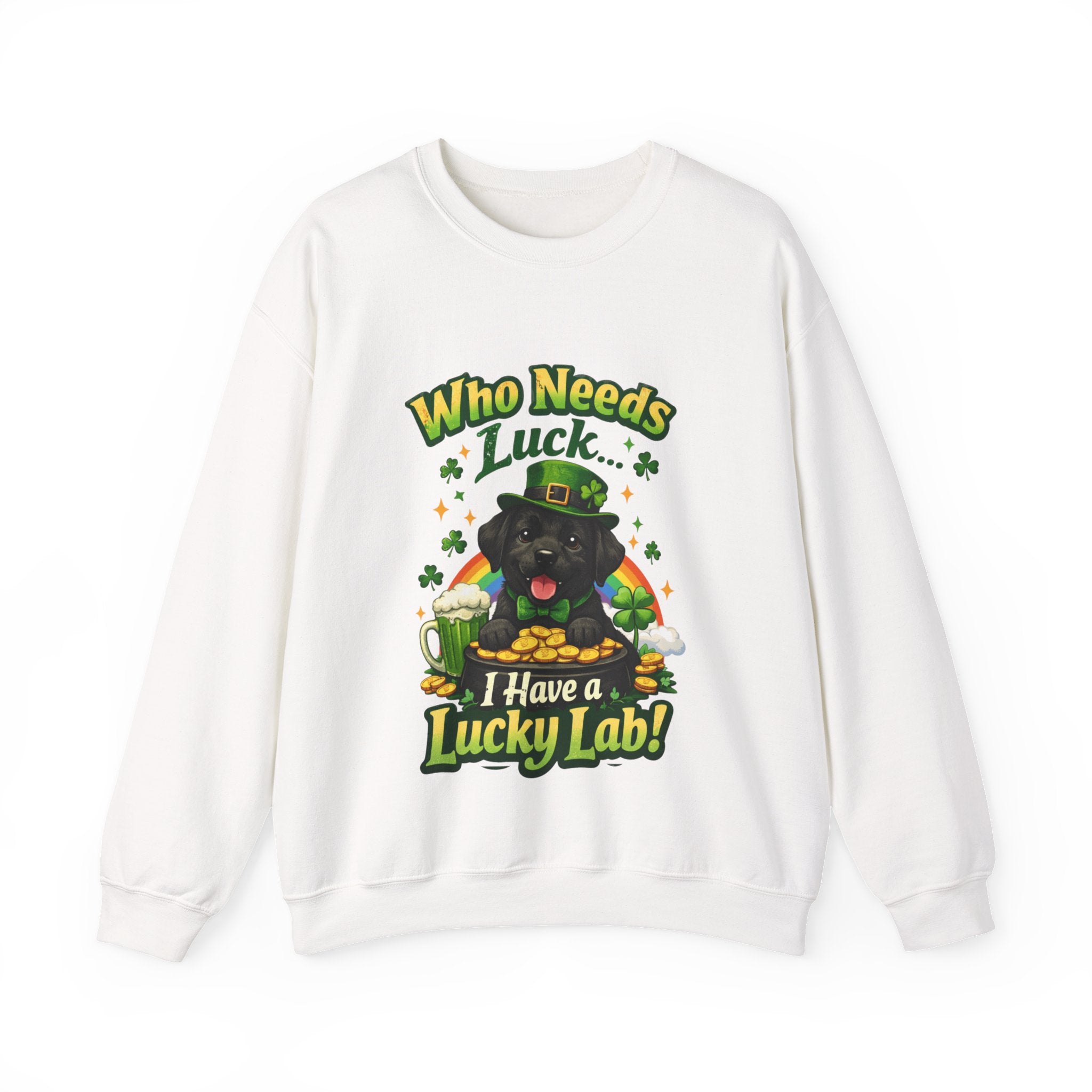 Black Labrador - Graphic Crewneck Sweatshirt