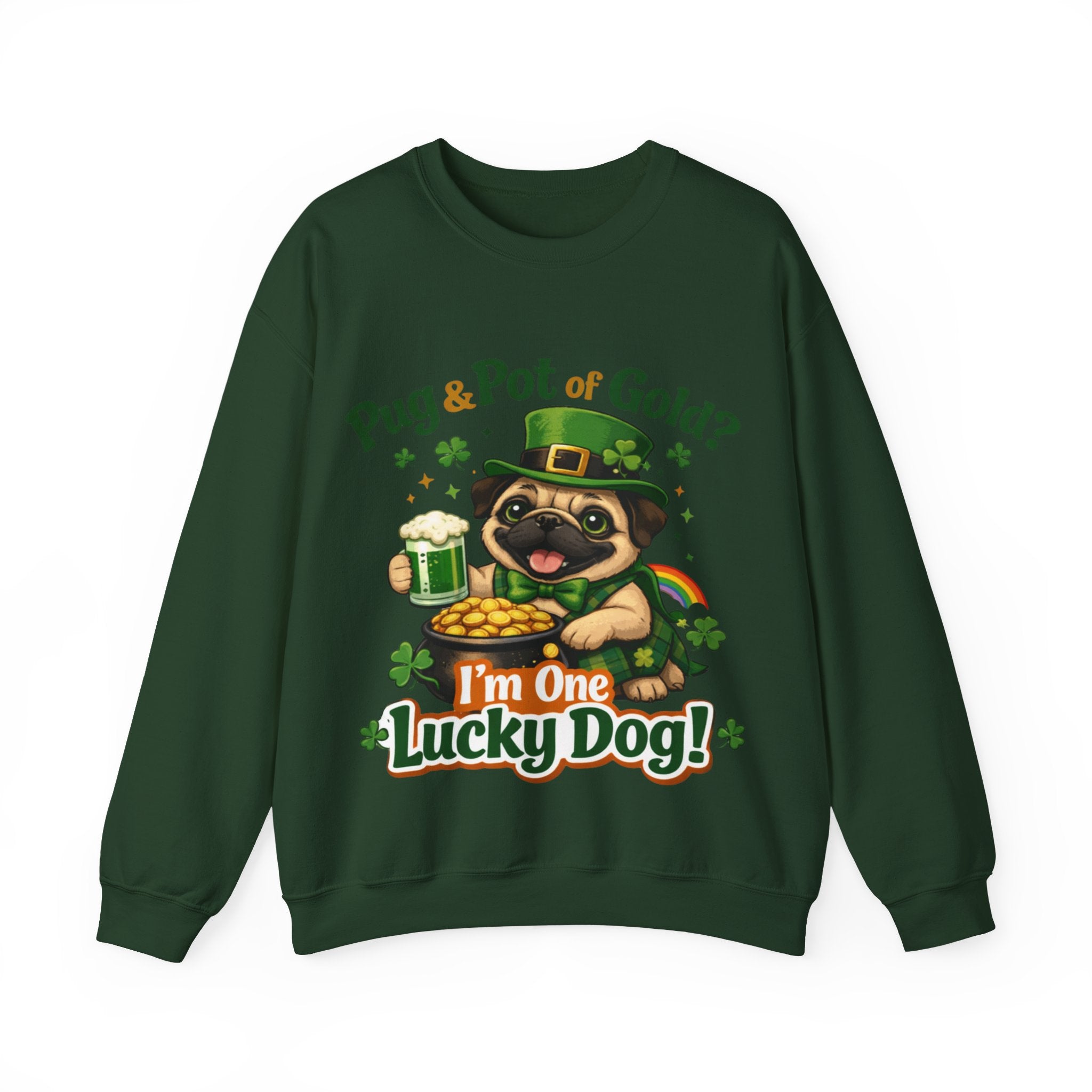 Pug - Graphic Crewneck Sweatshirt