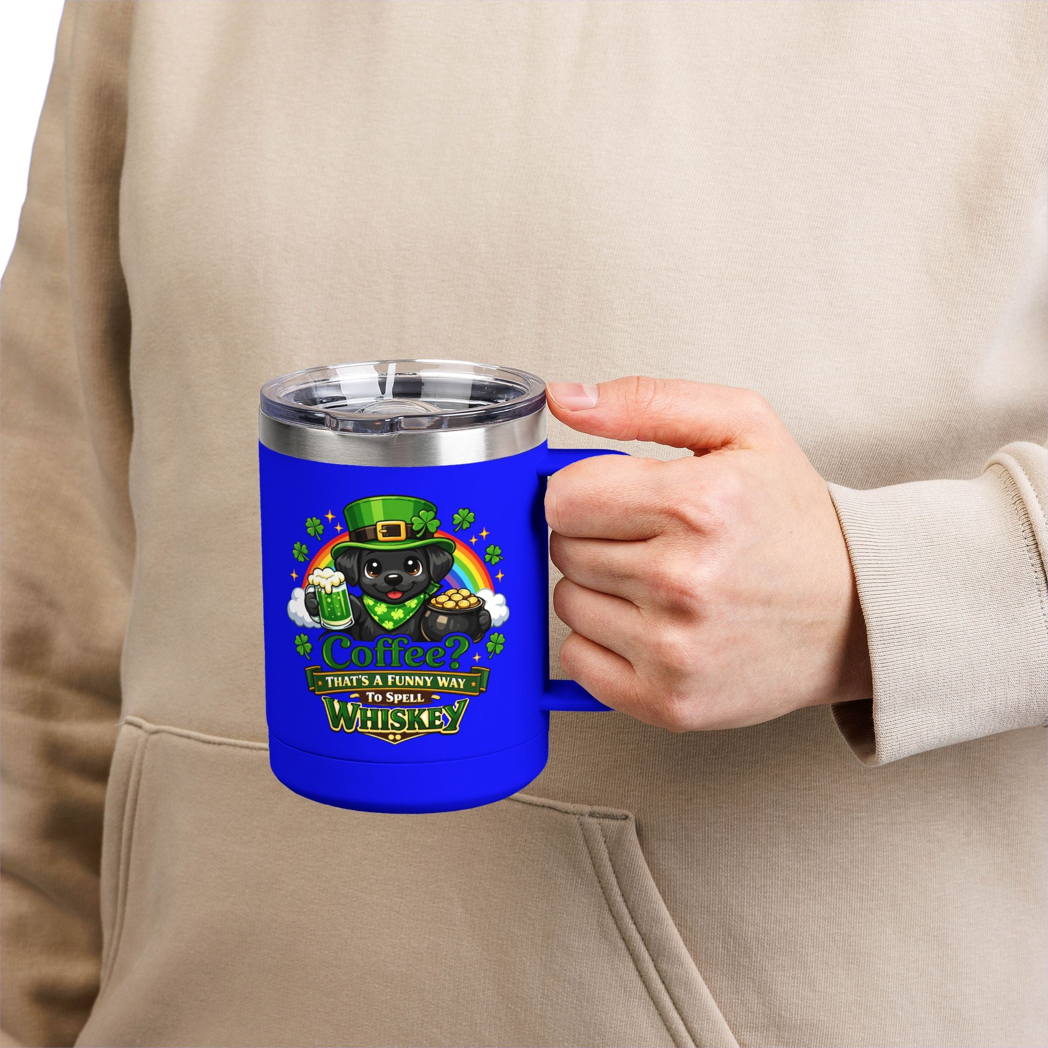 Black Labrador - 15oz Tumbler