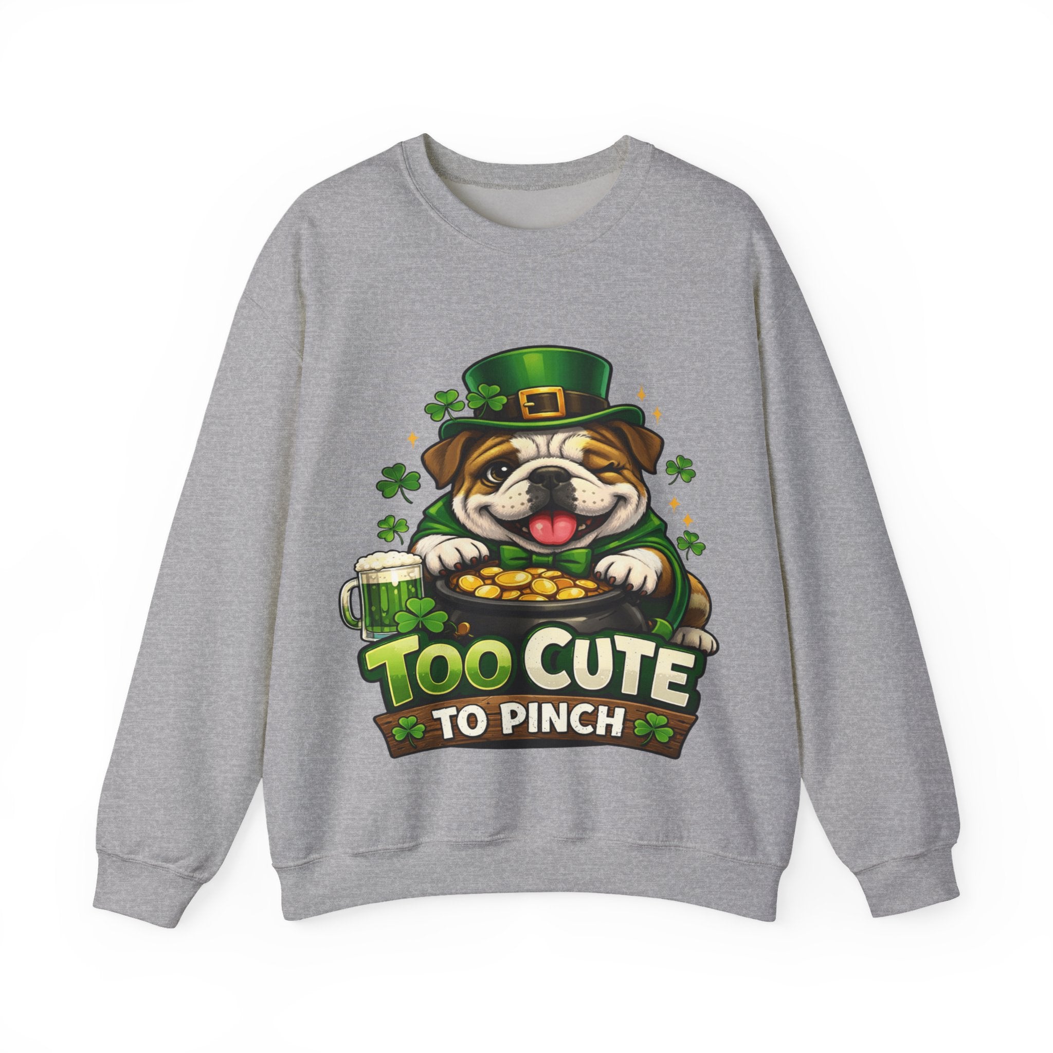 Bulldog - Graphic Crewneck Sweatshirt