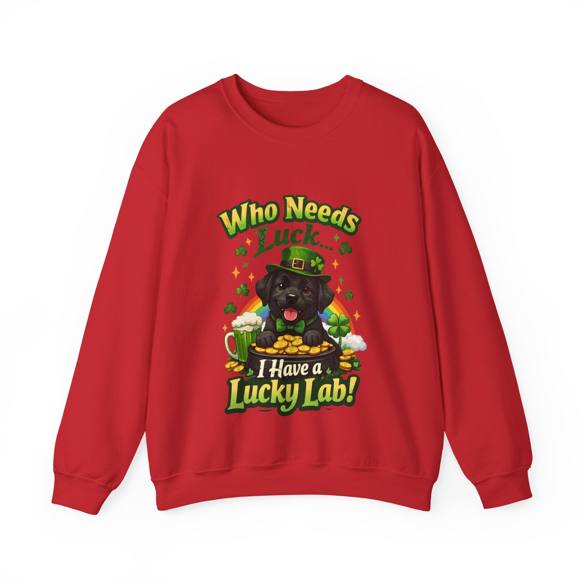 Black Labrador - Graphic Crewneck Sweatshirt