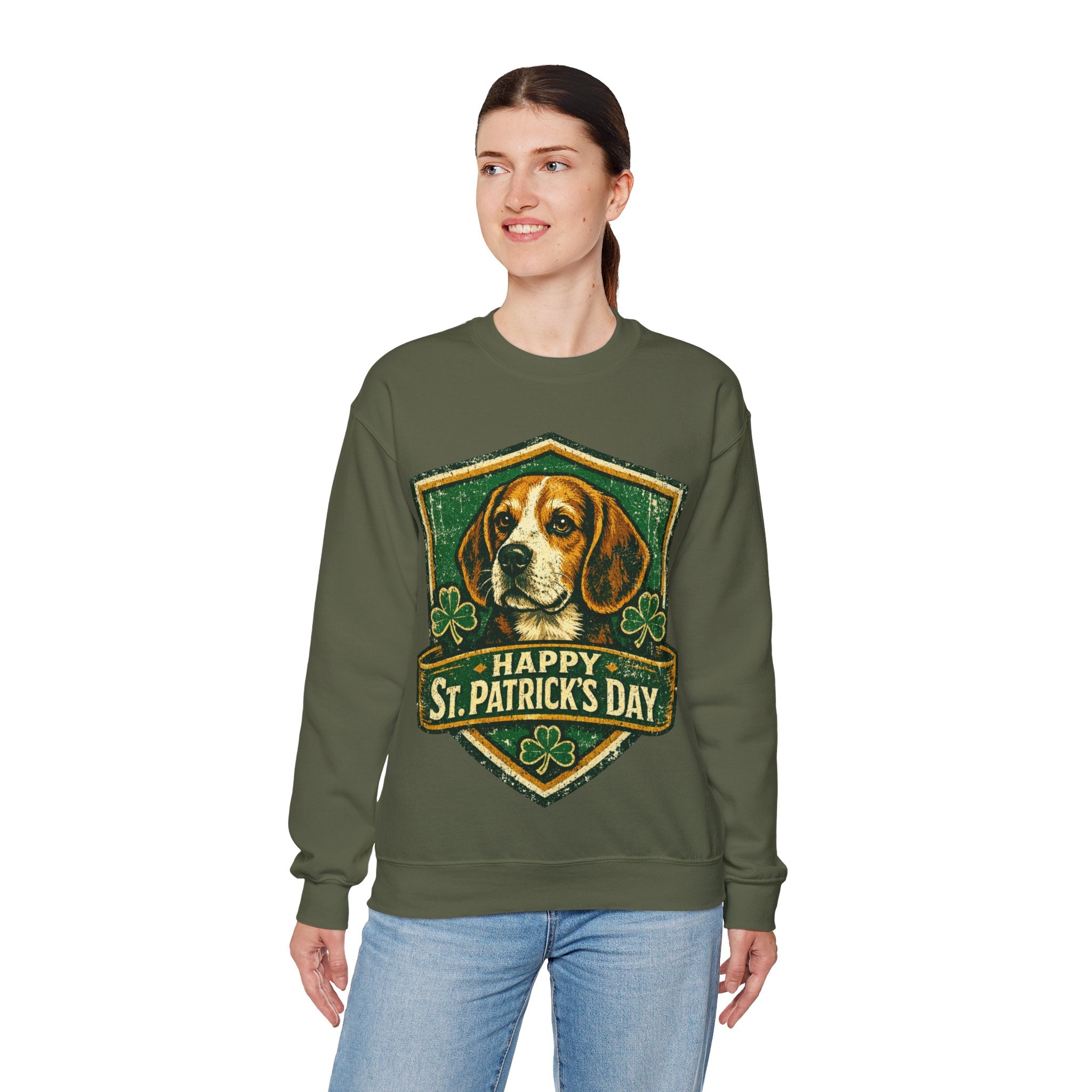 Beagle - Graphic Crewneck Sweatshirt