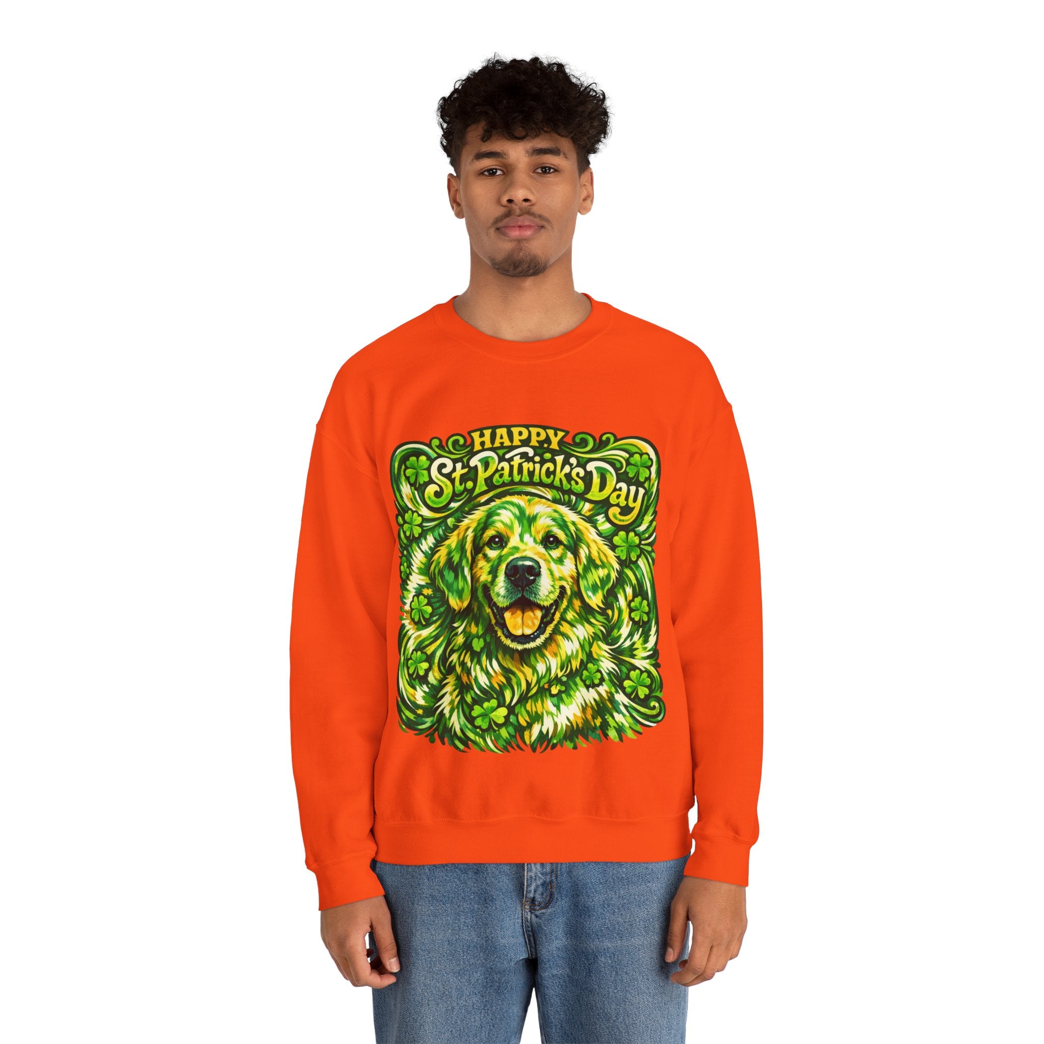 Golden Retriever - Graphic Crewneck Sweatshirt
