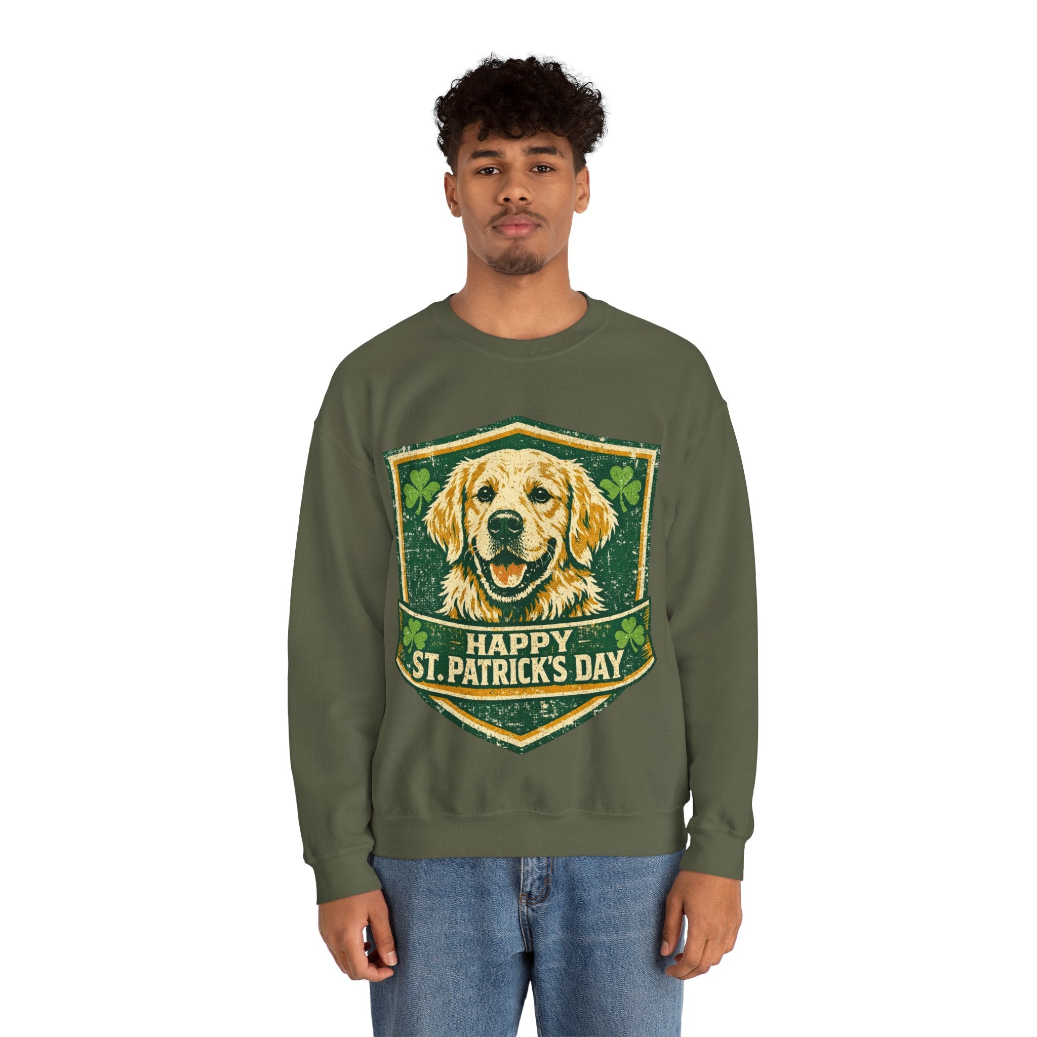 Golden Retriever - Graphic Crewneck Sweatshirt