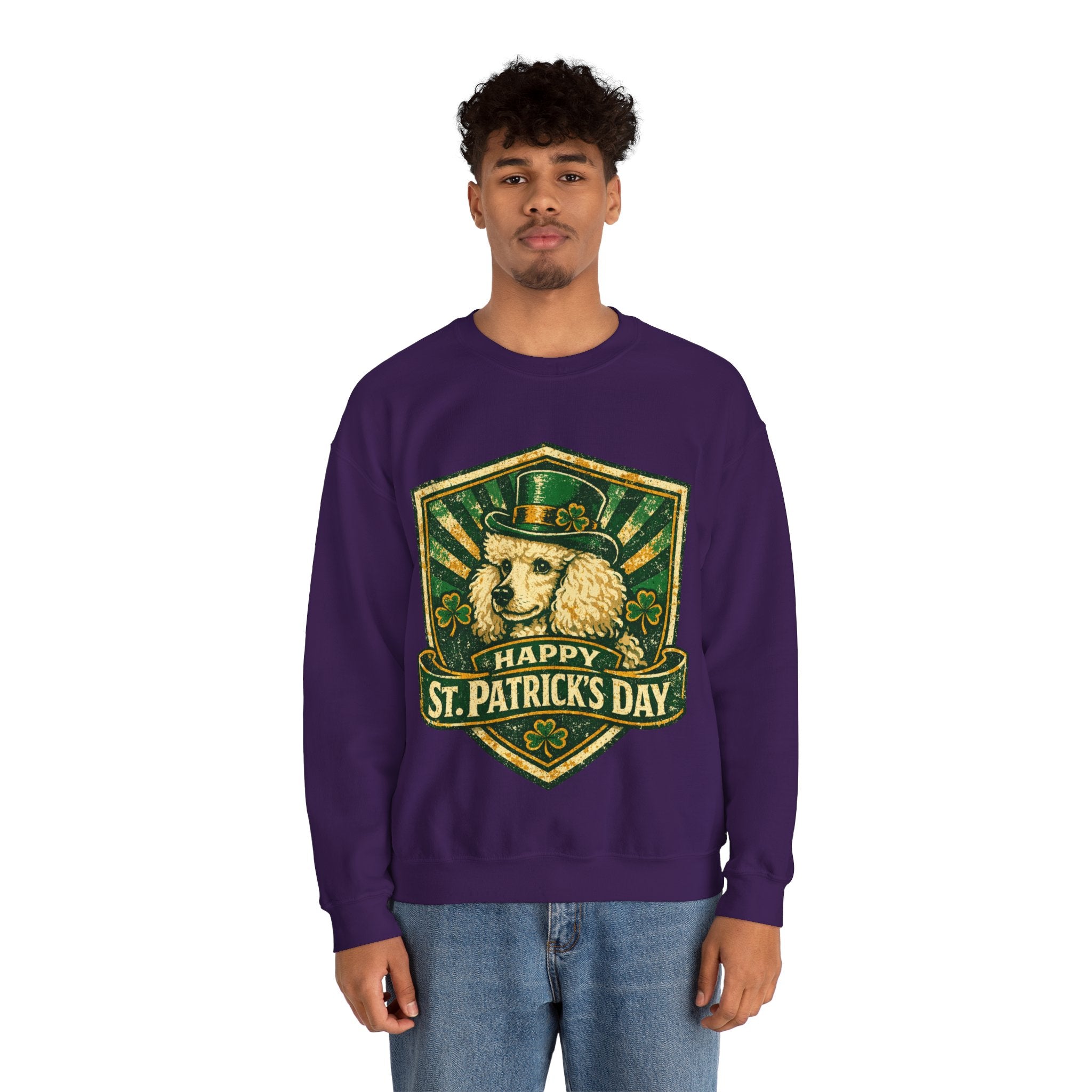 Poodle - Graphic Crewneck Sweatshirt