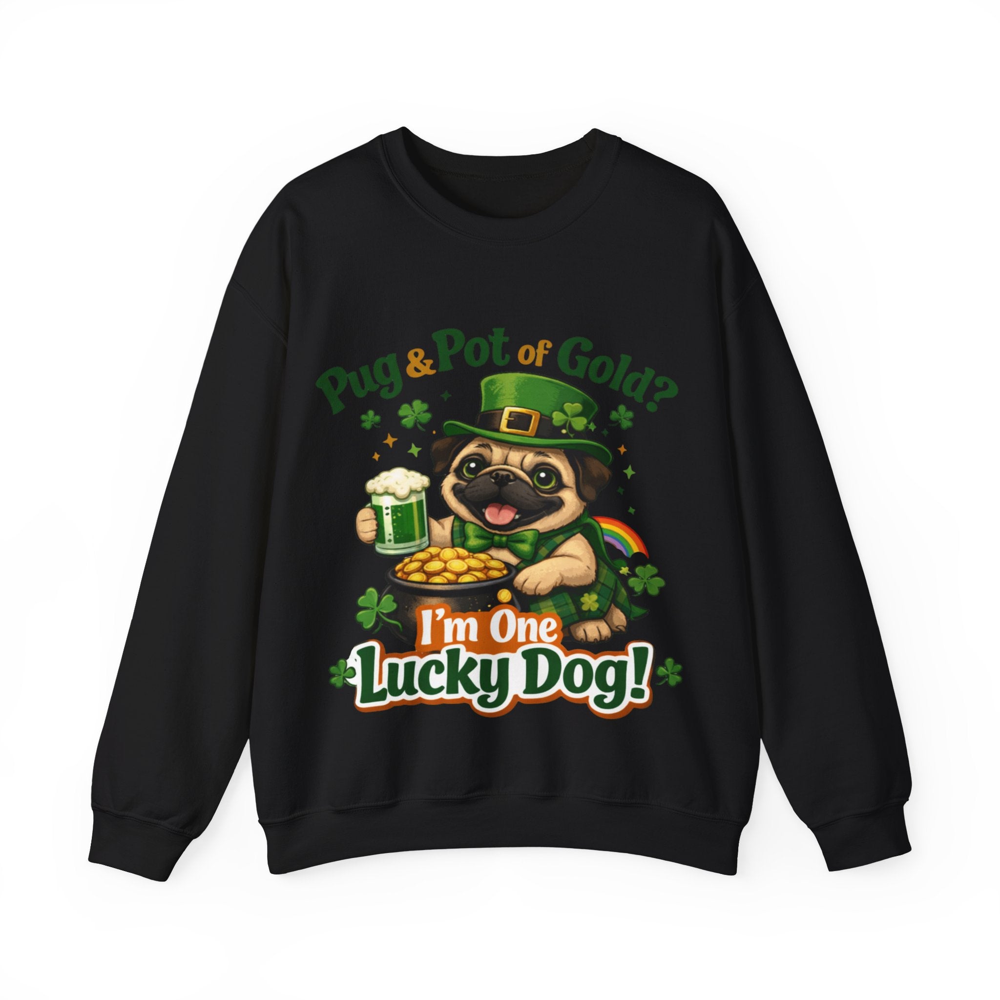 Pug - Graphic Crewneck Sweatshirt
