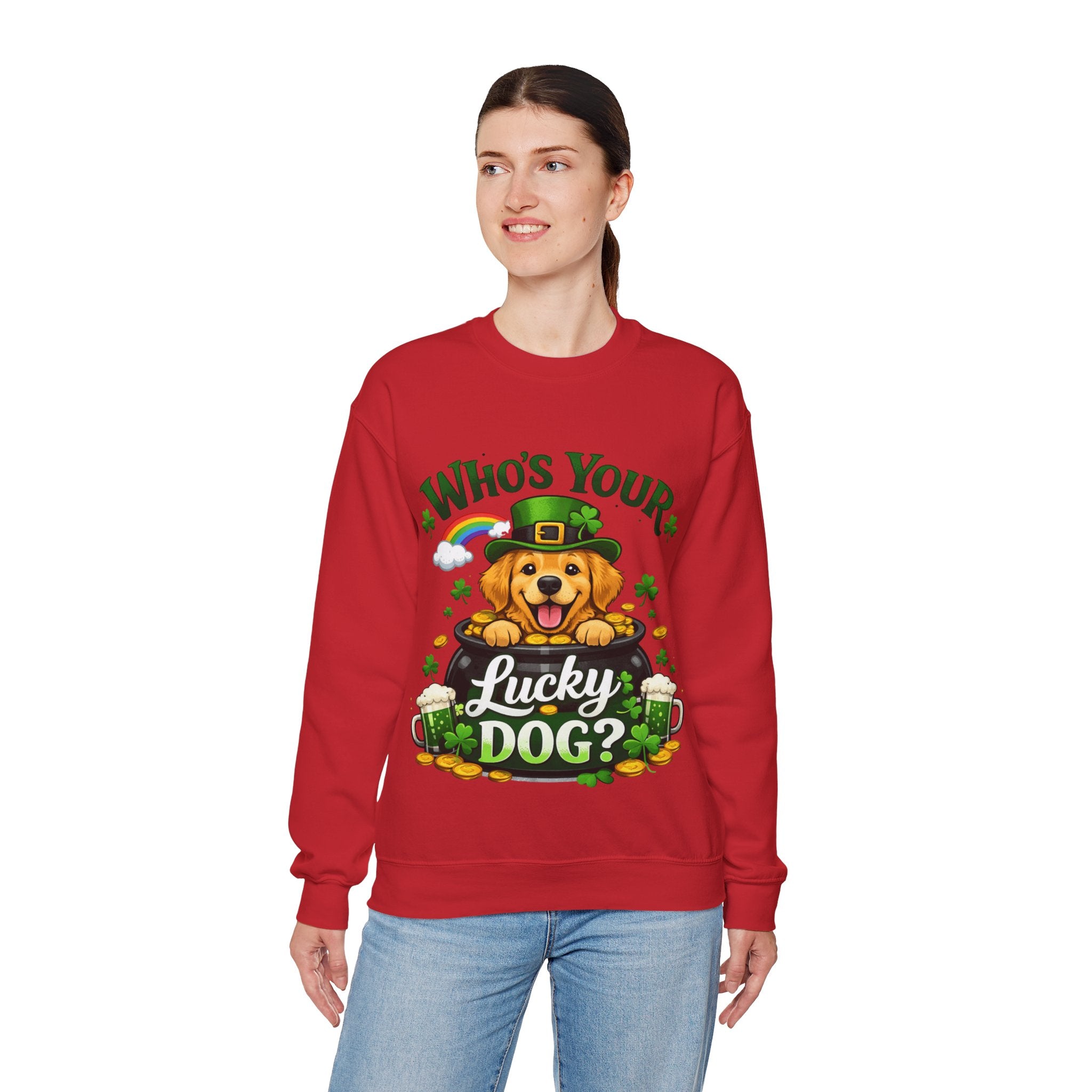 Golden Retriever - Graphic Crewneck Sweatshirt