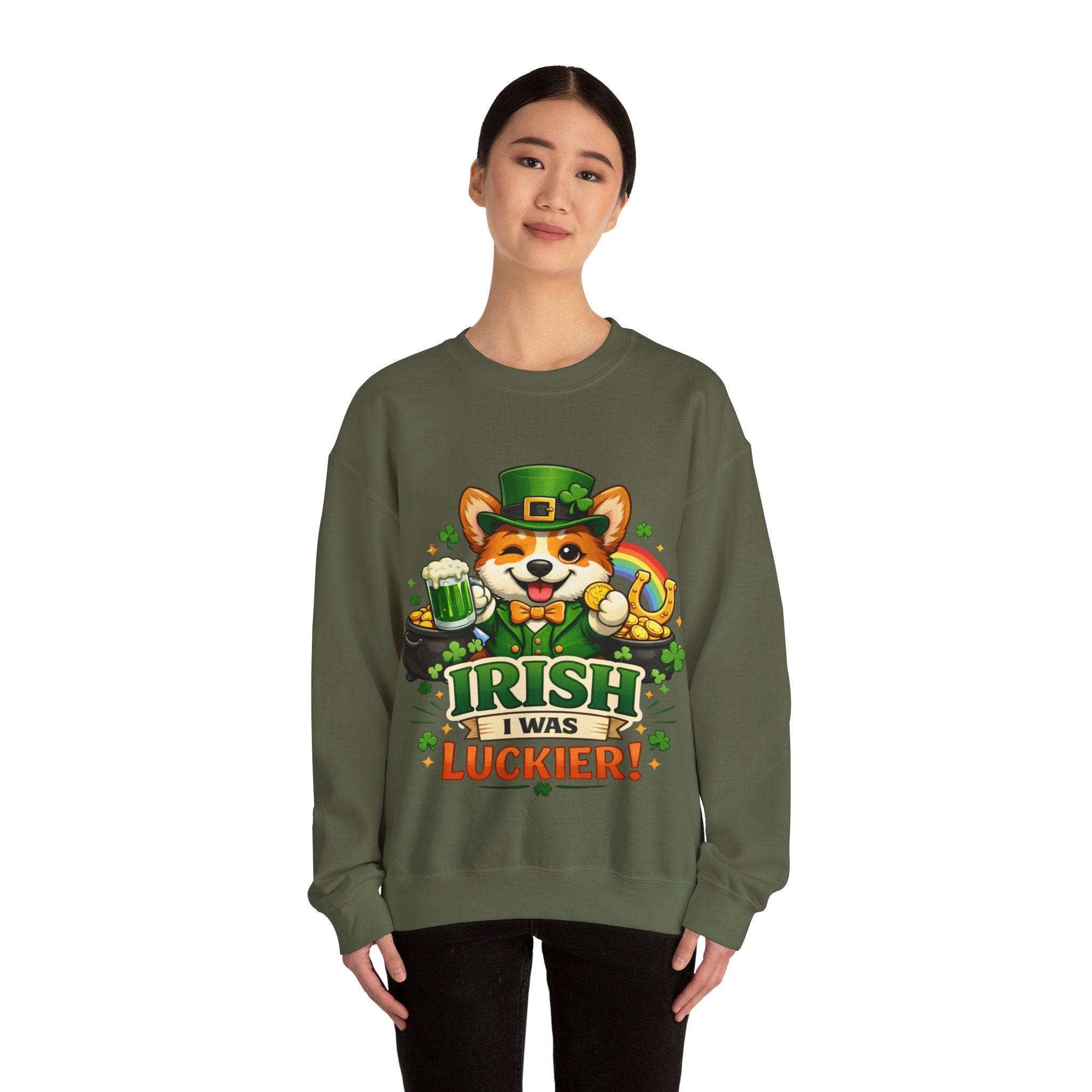 Corgi - Graphic Crewneck Sweatshirt