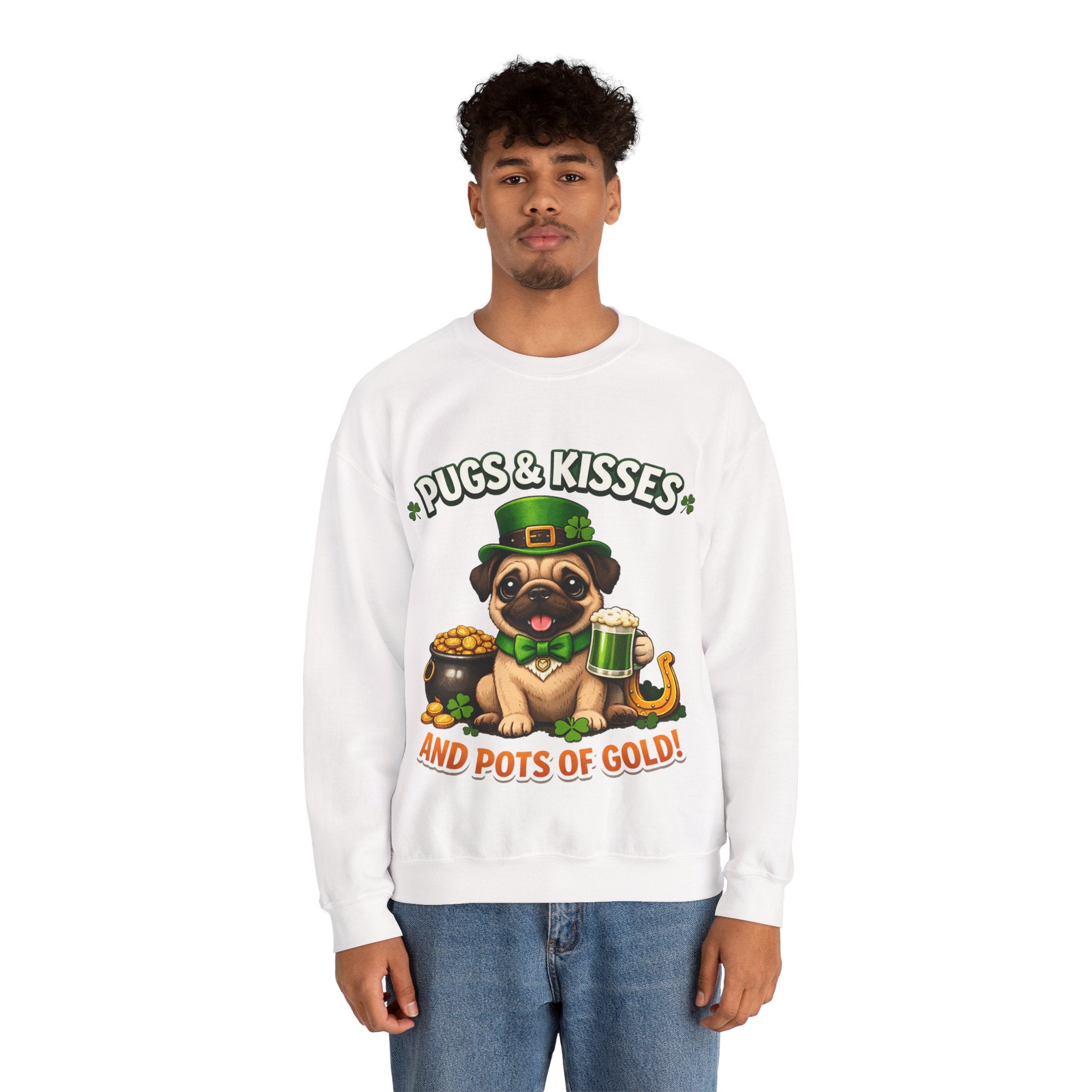Pug - Graphic Crewneck Sweatshirt