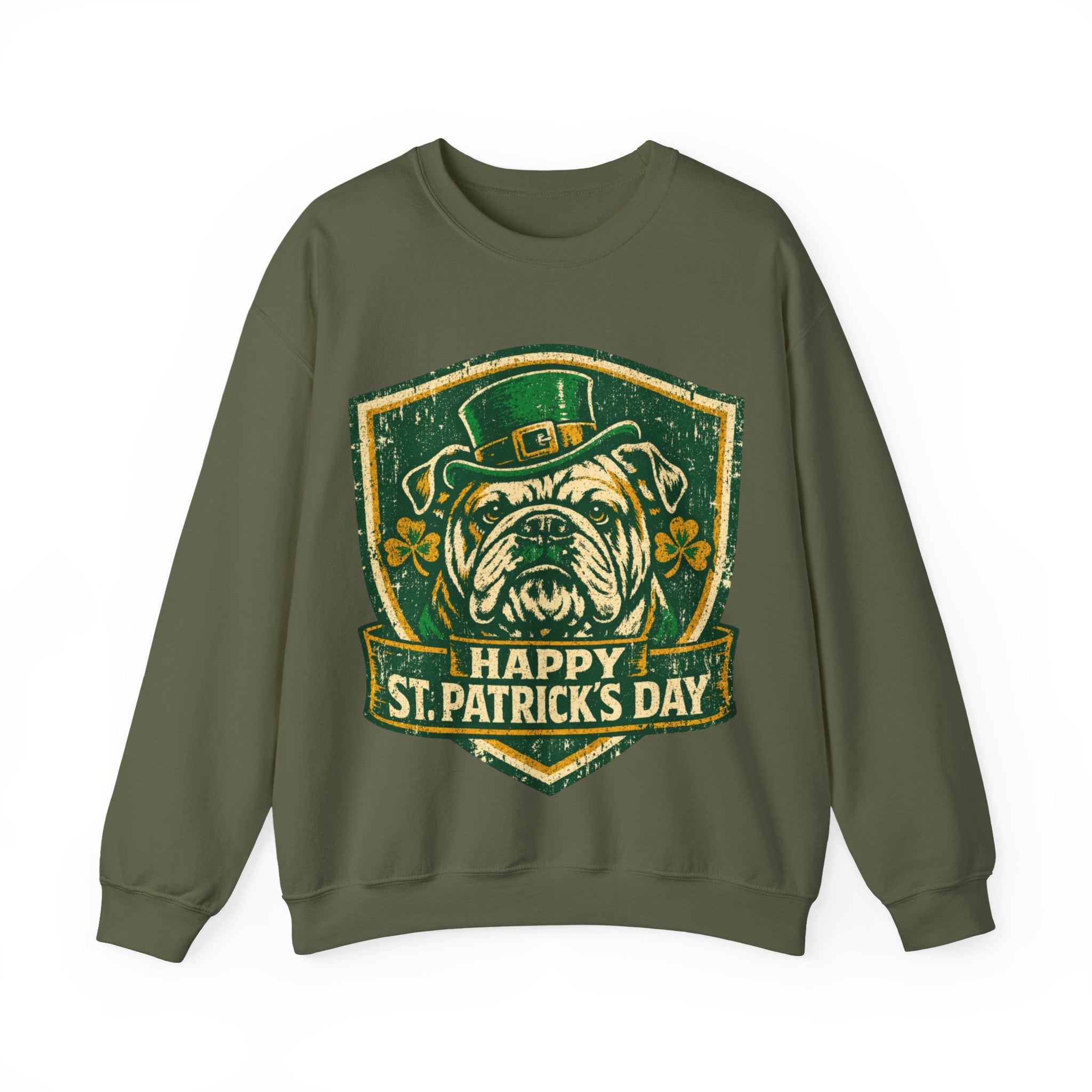 Bulldog - Graphic Crewneck Sweatshirt