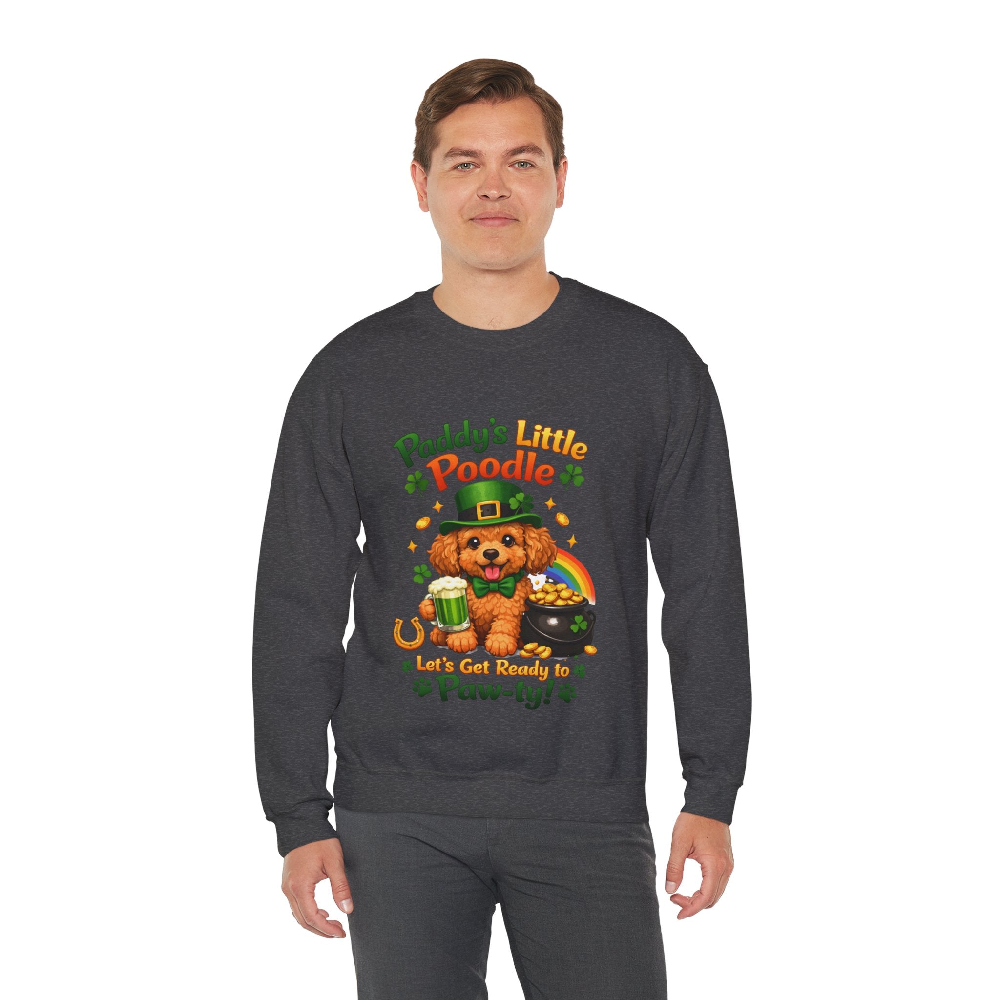 Poodle - Graphic Crewneck Sweatshirt