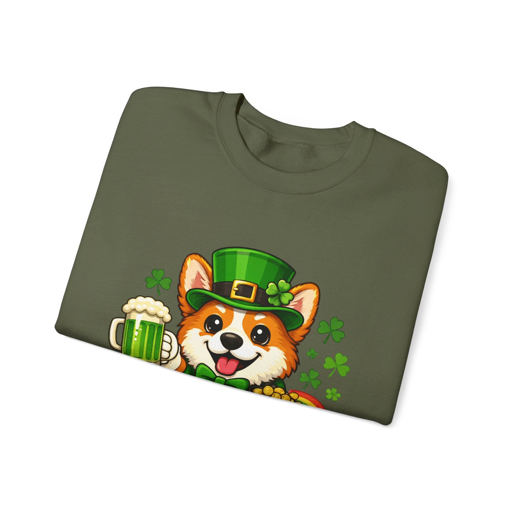 Corgi - Graphic Crewneck Sweatshirt
