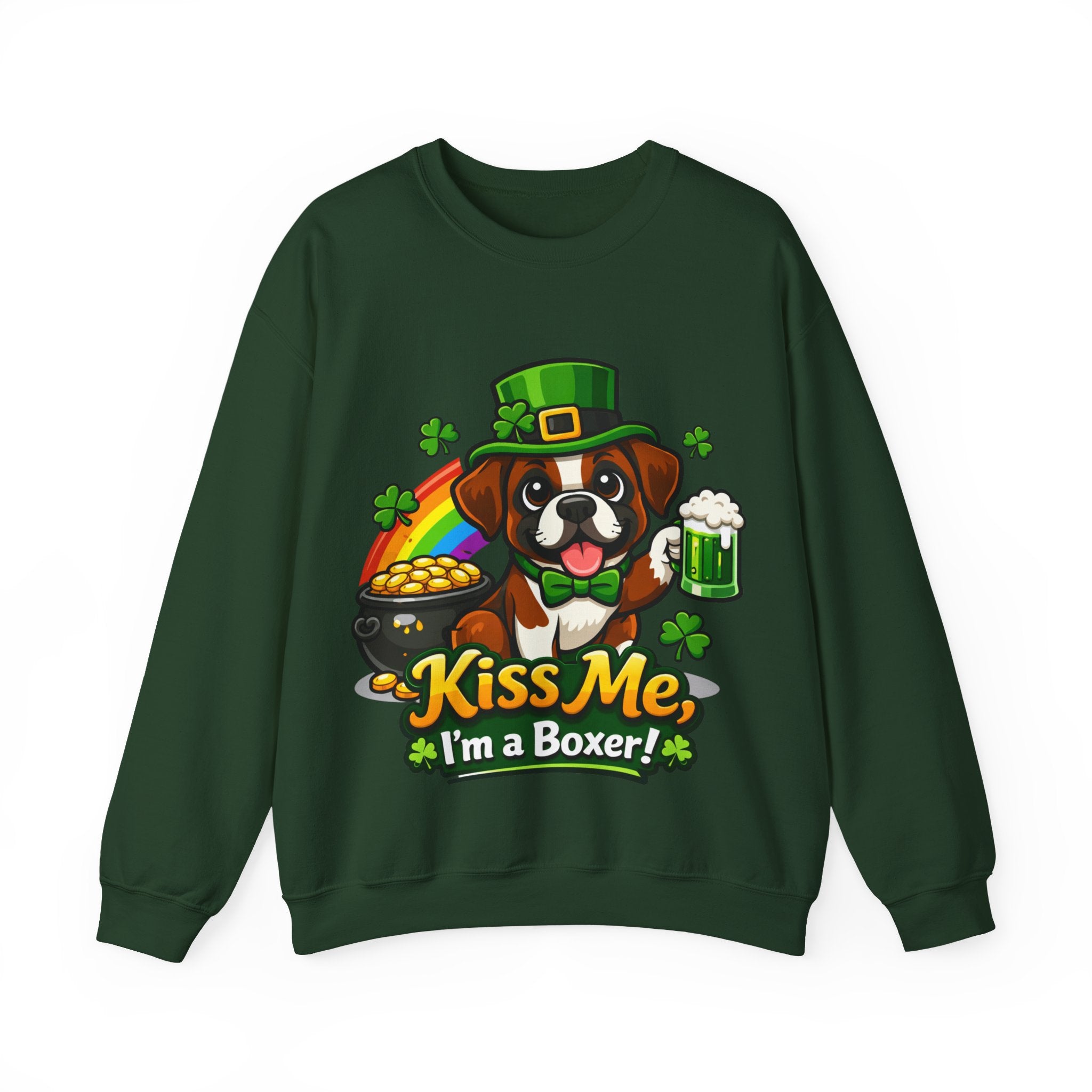 Boxer - Graphic Crewneck Sweatshirt
