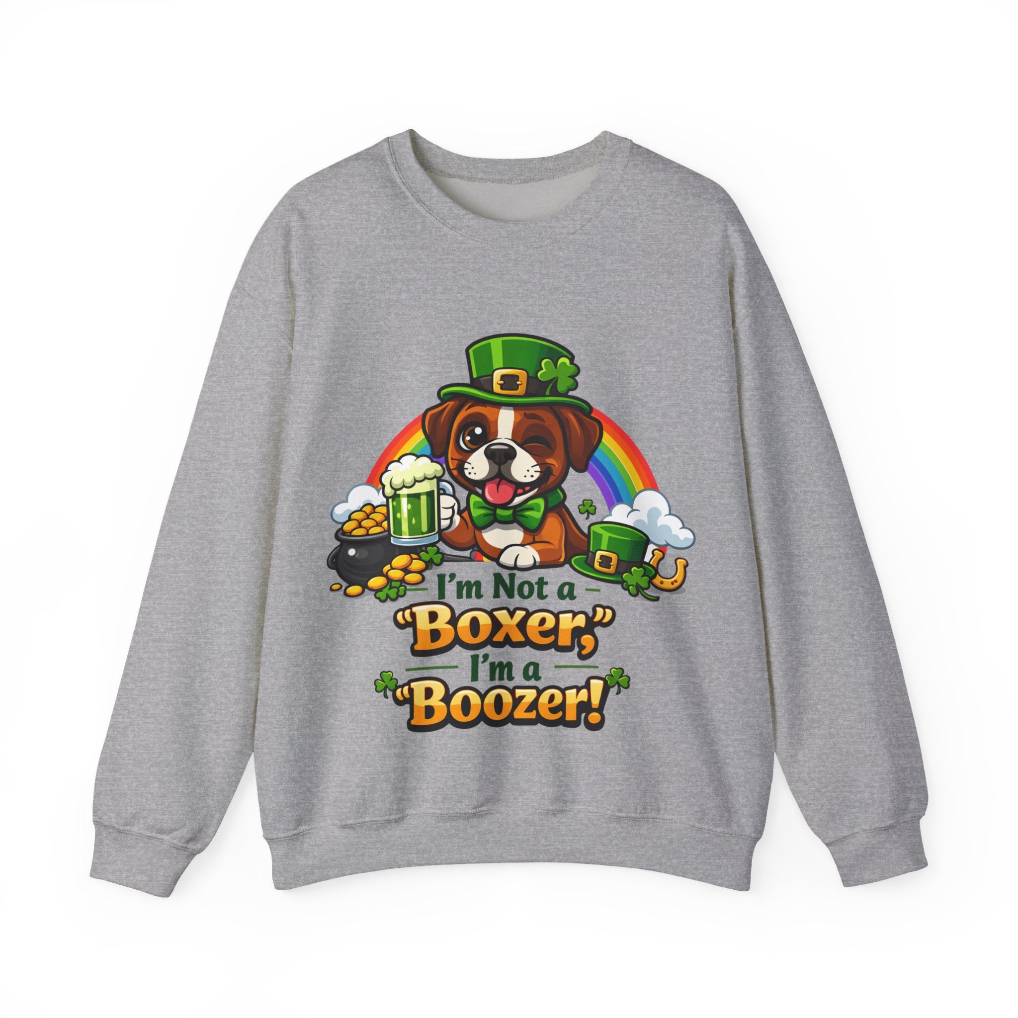 Boxer - Graphic Crewneck Sweatshirt