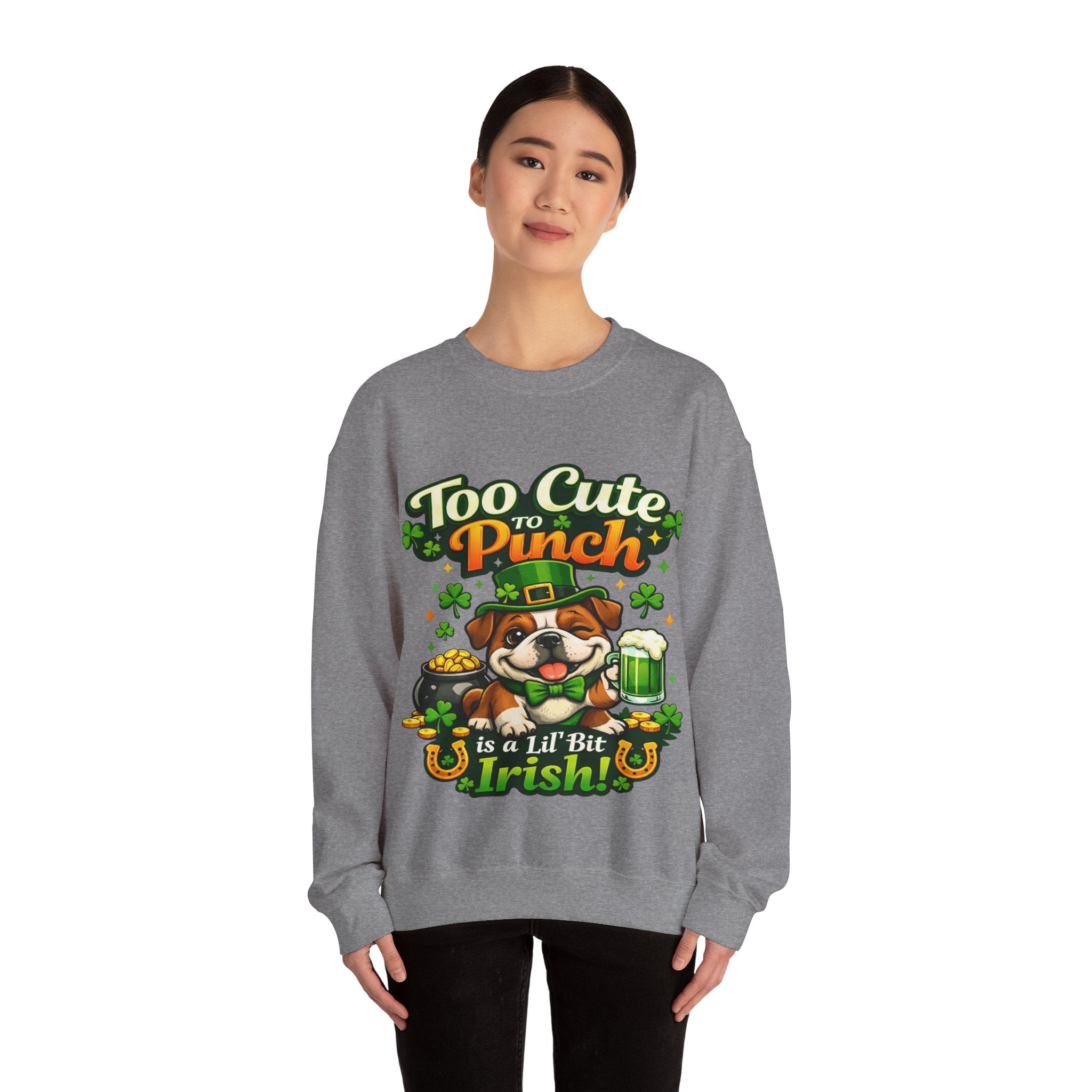 Bulldog - Graphic Crewneck Sweatshirt