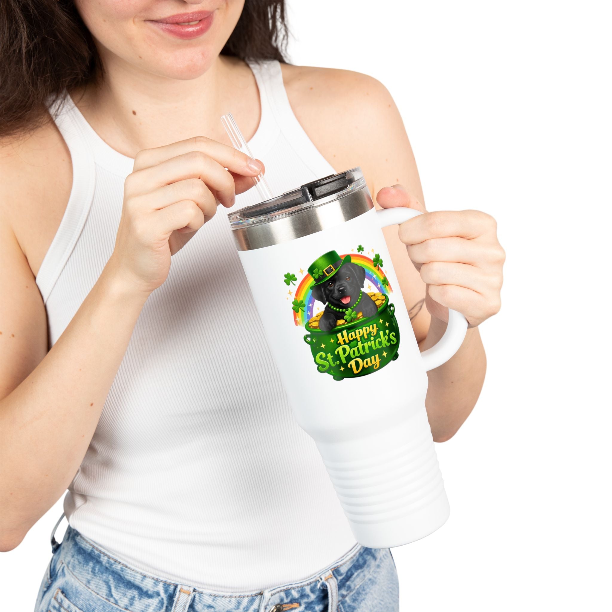 Black Labrador - 40oz Tumbler