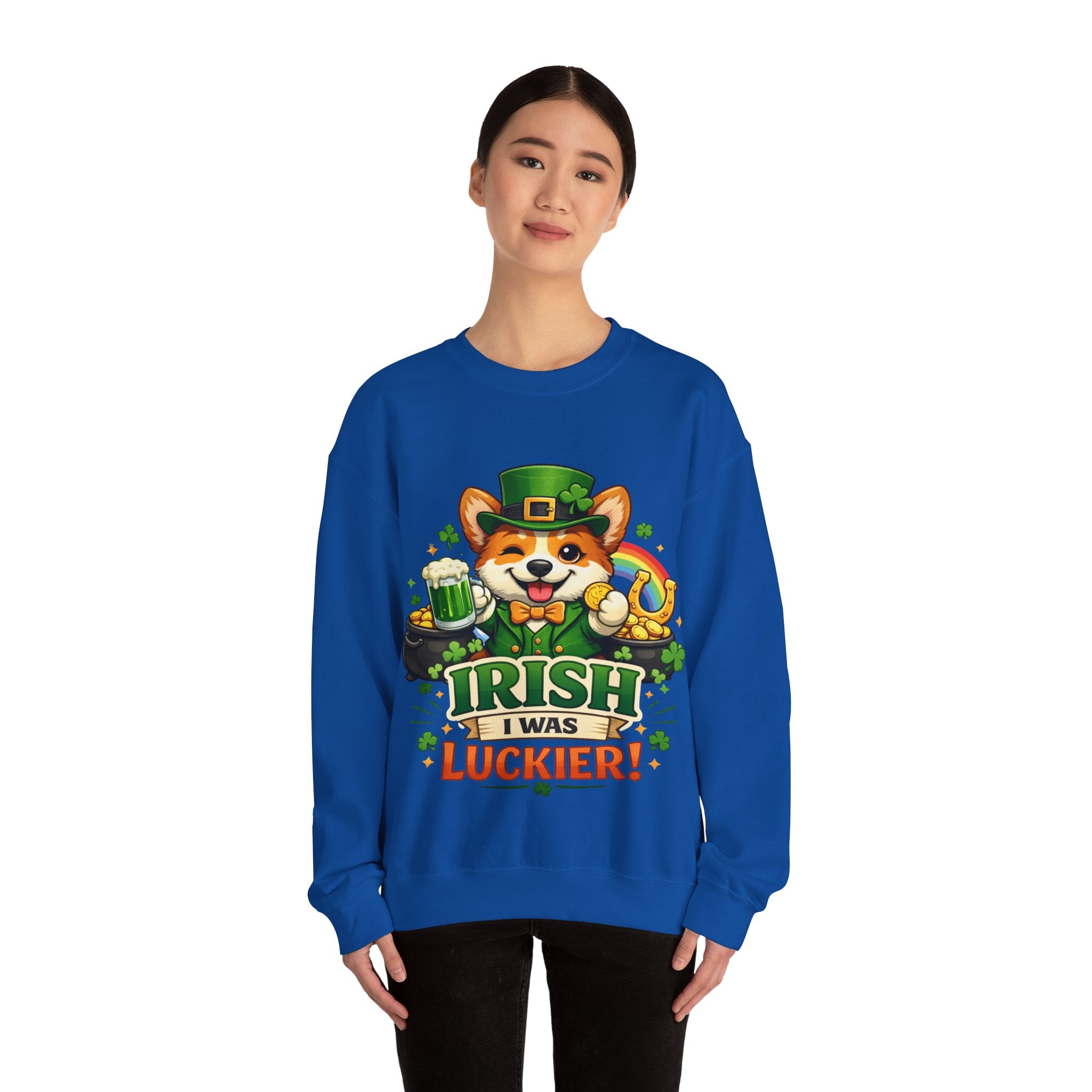 Corgi - Graphic Crewneck Sweatshirt