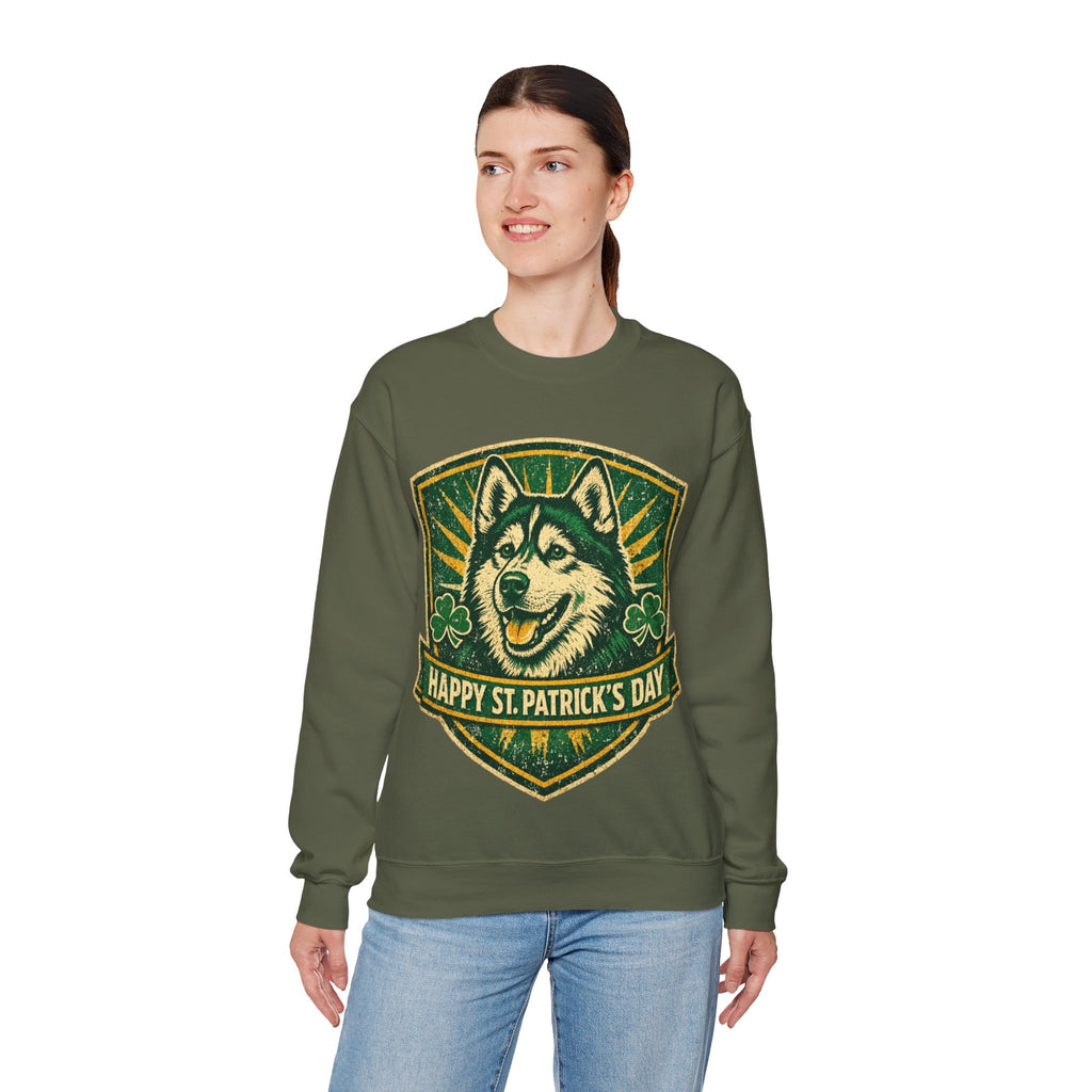 Siberian Husky - Graphic Crewneck Sweatshirt