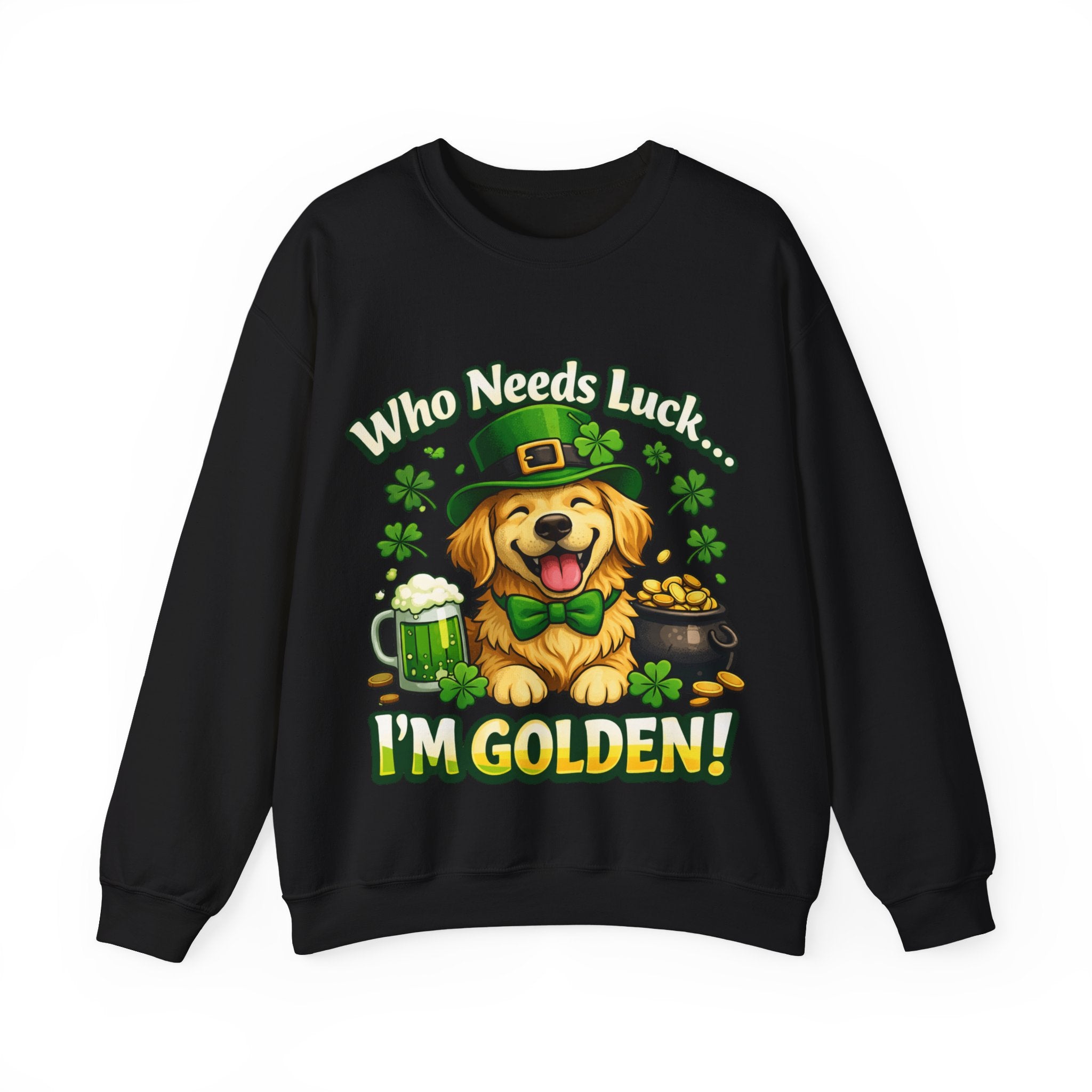 Golden Retriever - Graphic Crewneck Sweatshirt