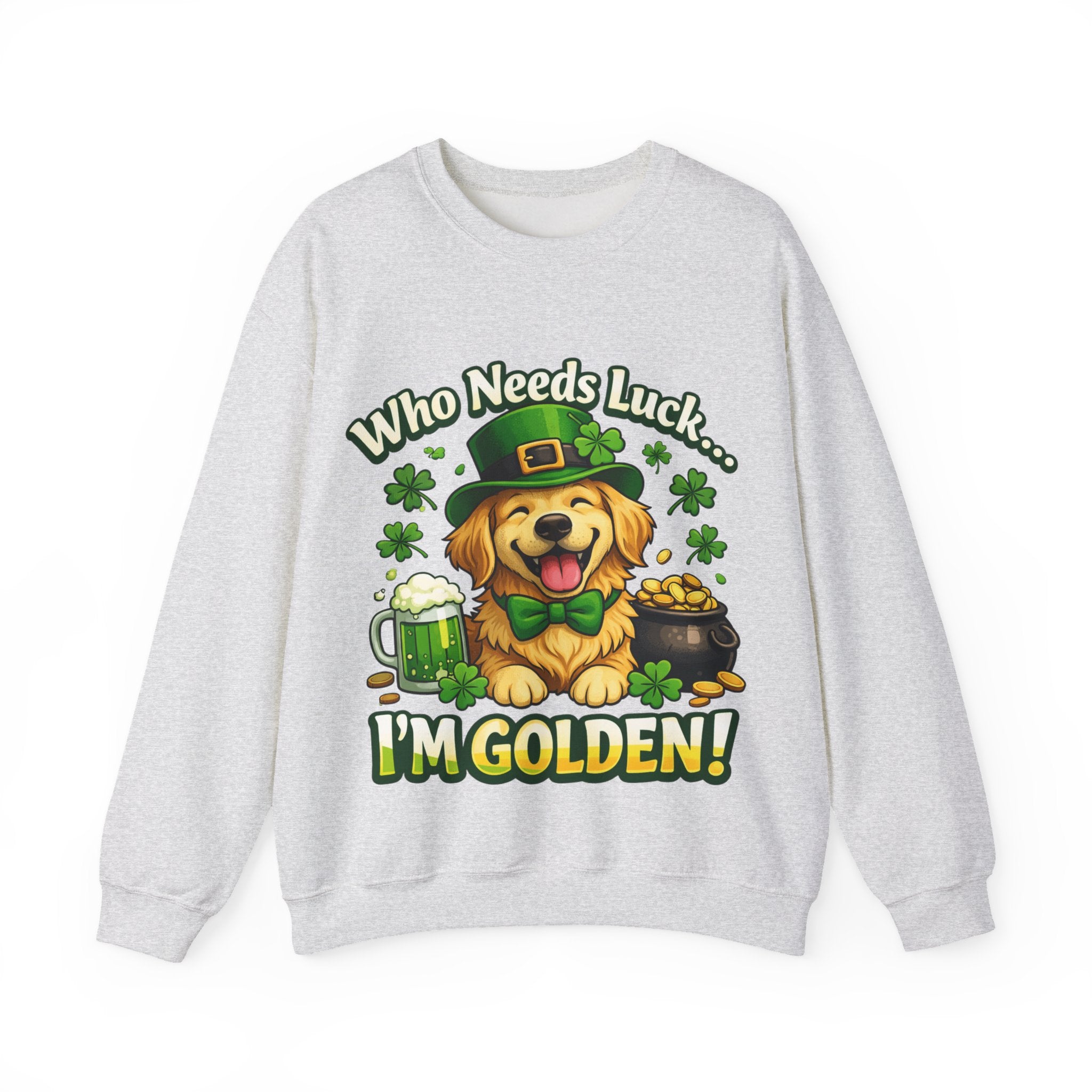Golden Retriever - Graphic Crewneck Sweatshirt