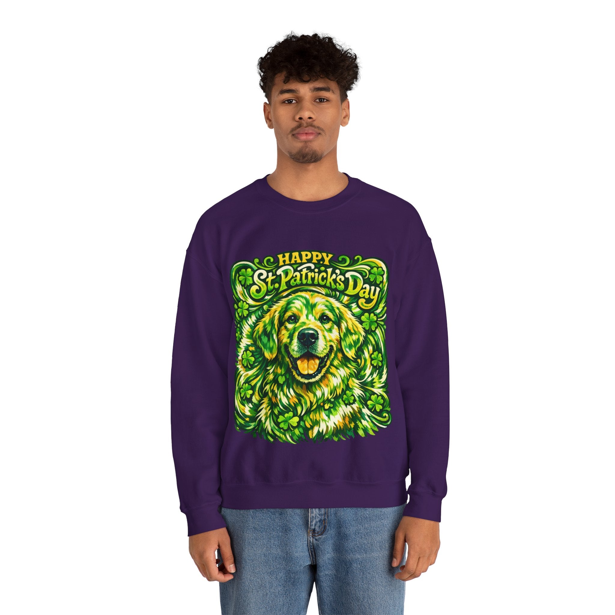 Golden Retriever - Graphic Crewneck Sweatshirt