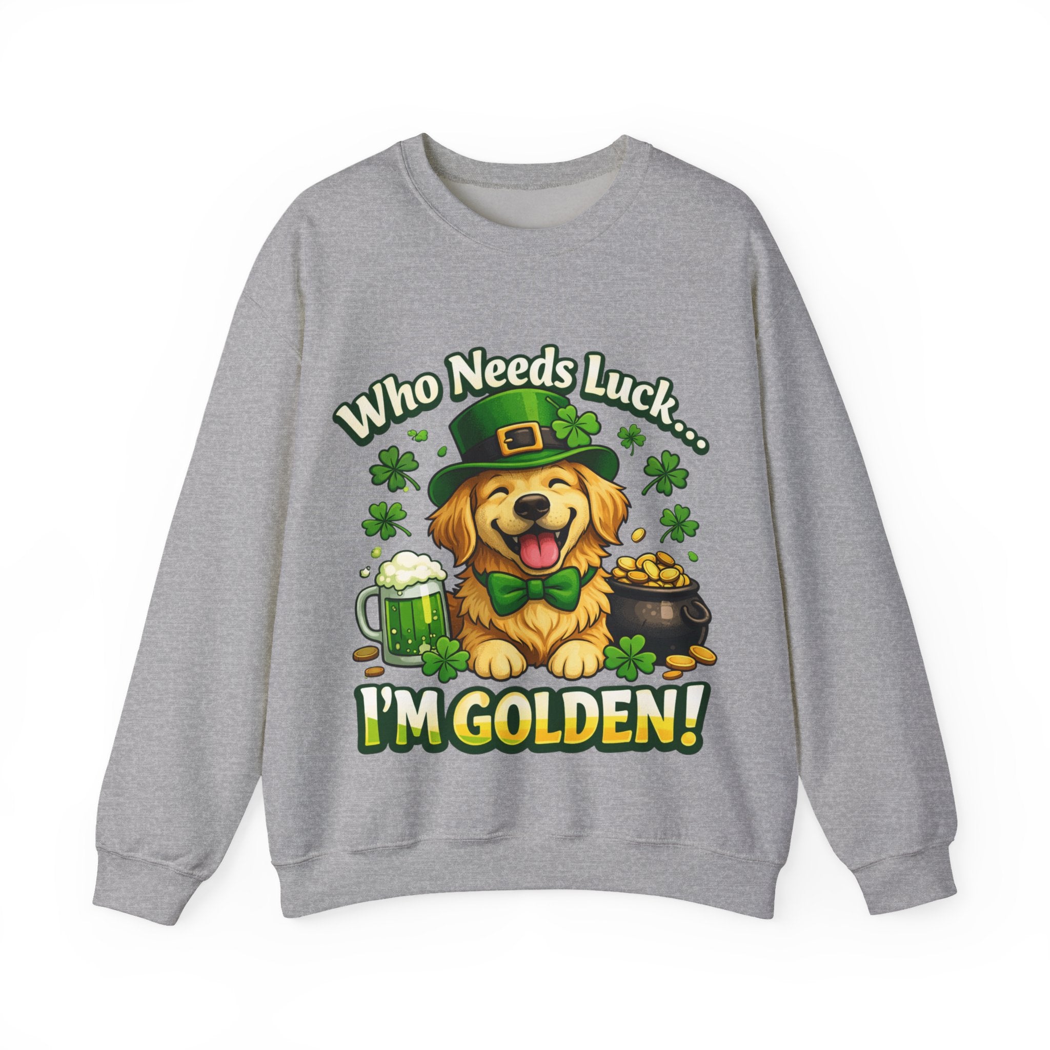 Golden Retriever - Graphic Crewneck Sweatshirt