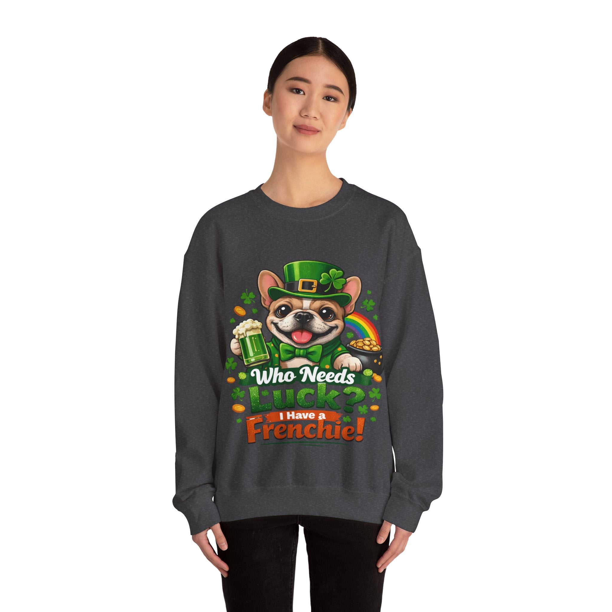 Frenchie - Graphic Crewneck Sweatshirt