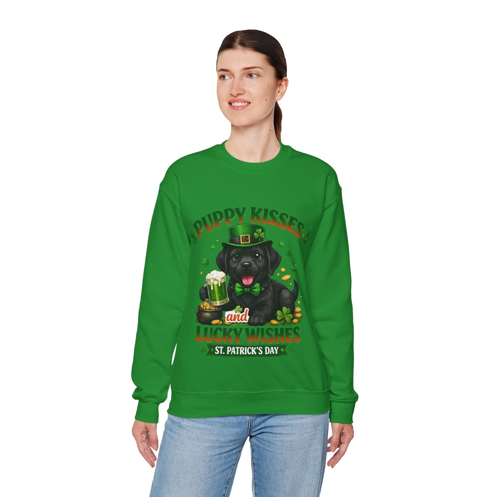 Black Labrador - Graphic Crewneck Sweatshirt