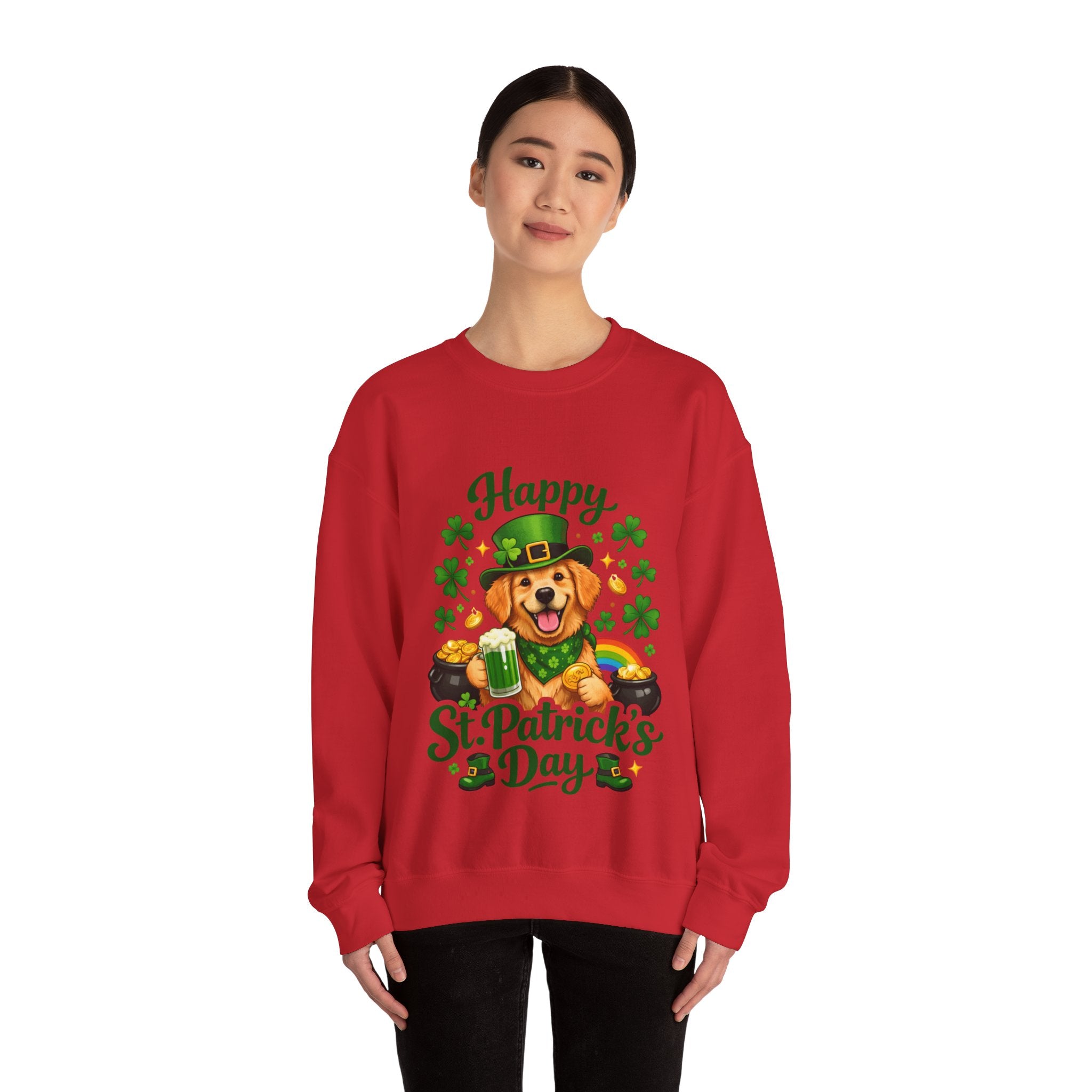 Golden Retriever - Graphic Crewneck Sweatshirt