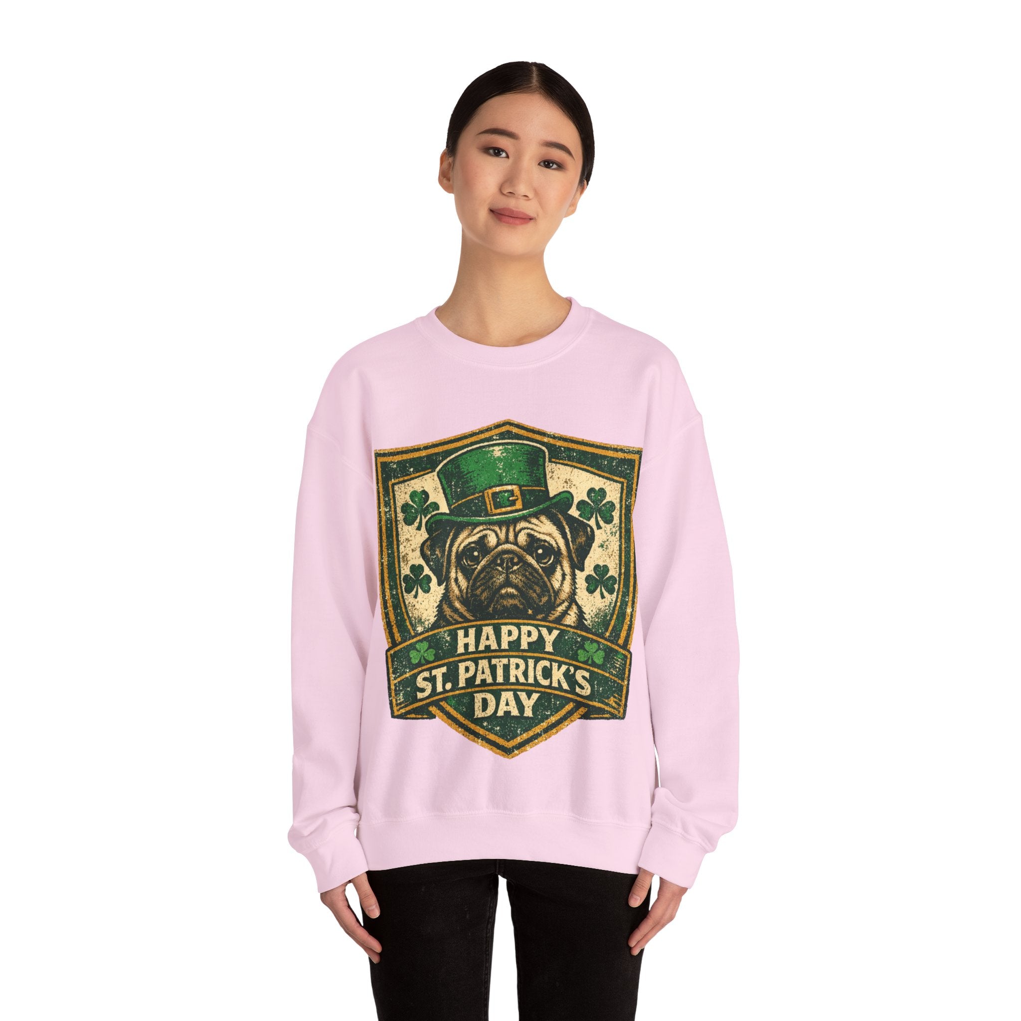 Pug - Graphic Crewneck Sweatshirt