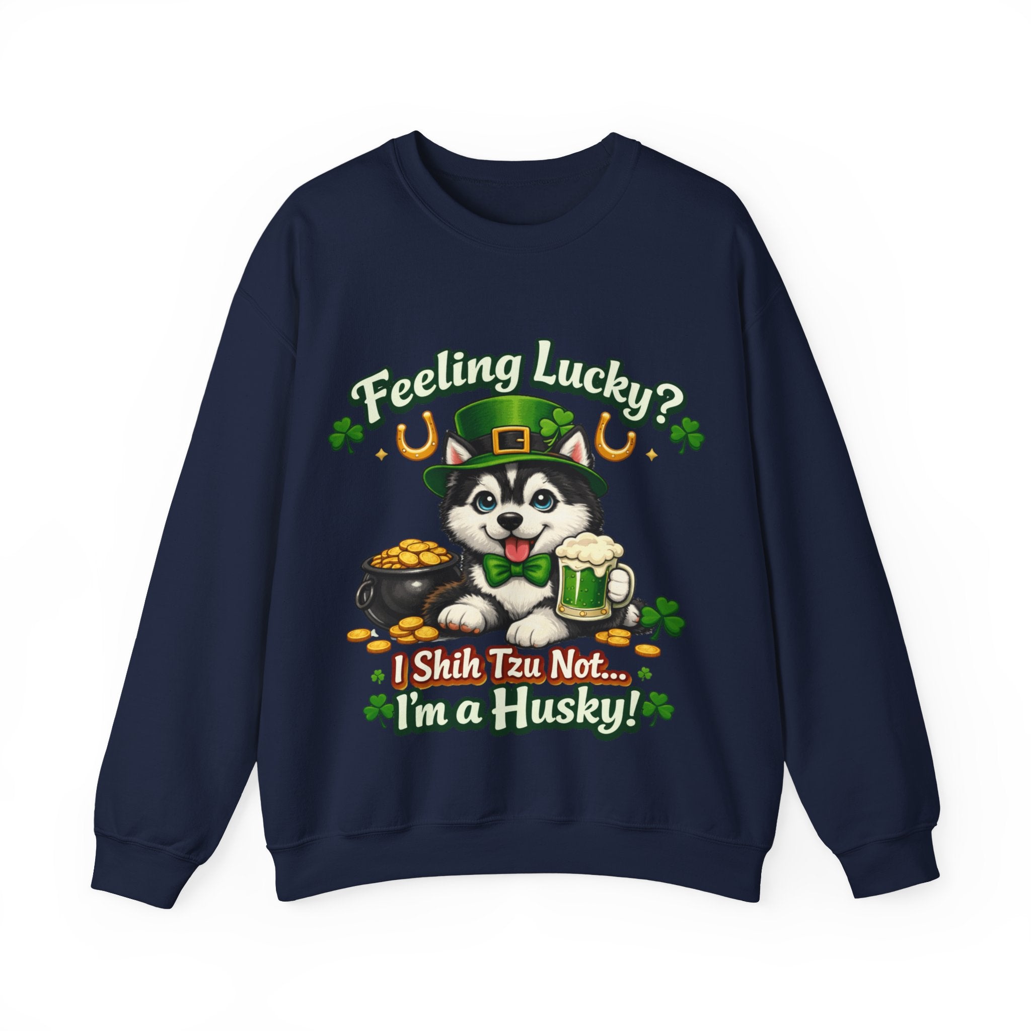 Siberian Husky - Graphic Crewneck Sweatshirt