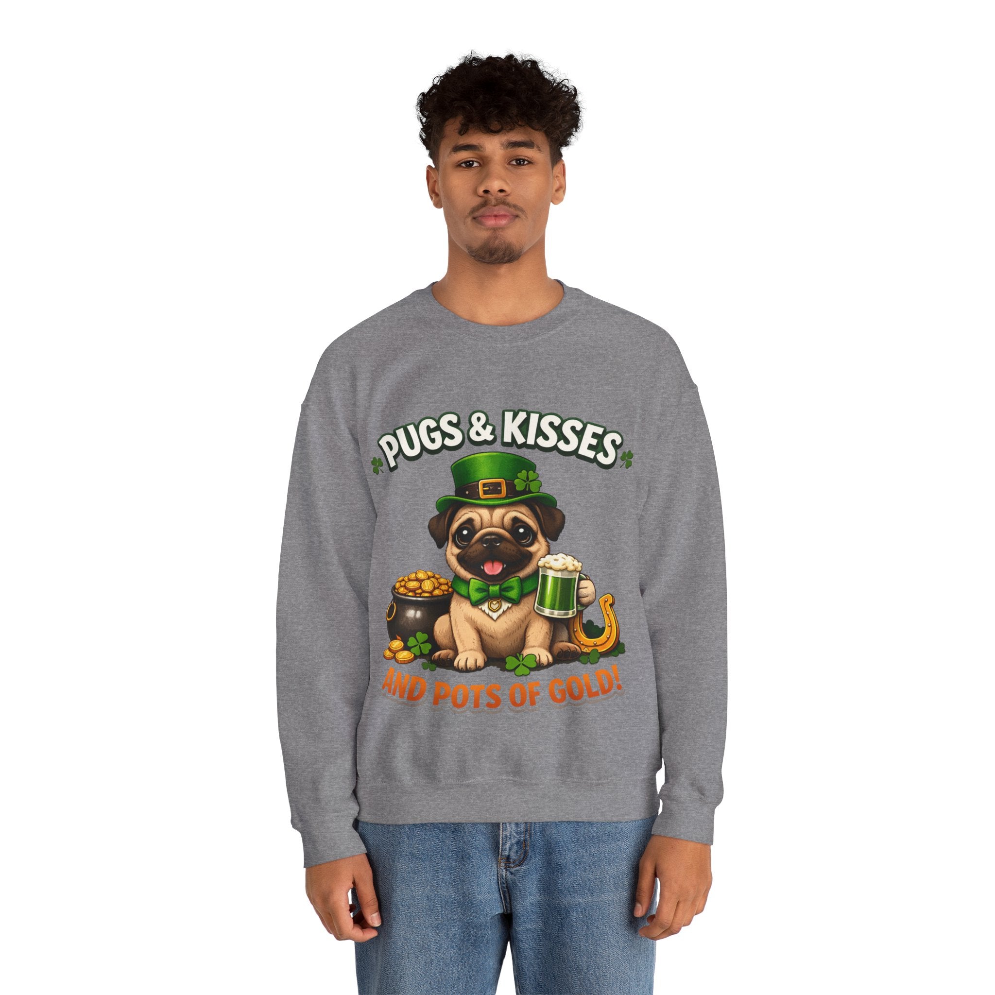 Pug - Graphic Crewneck Sweatshirt
