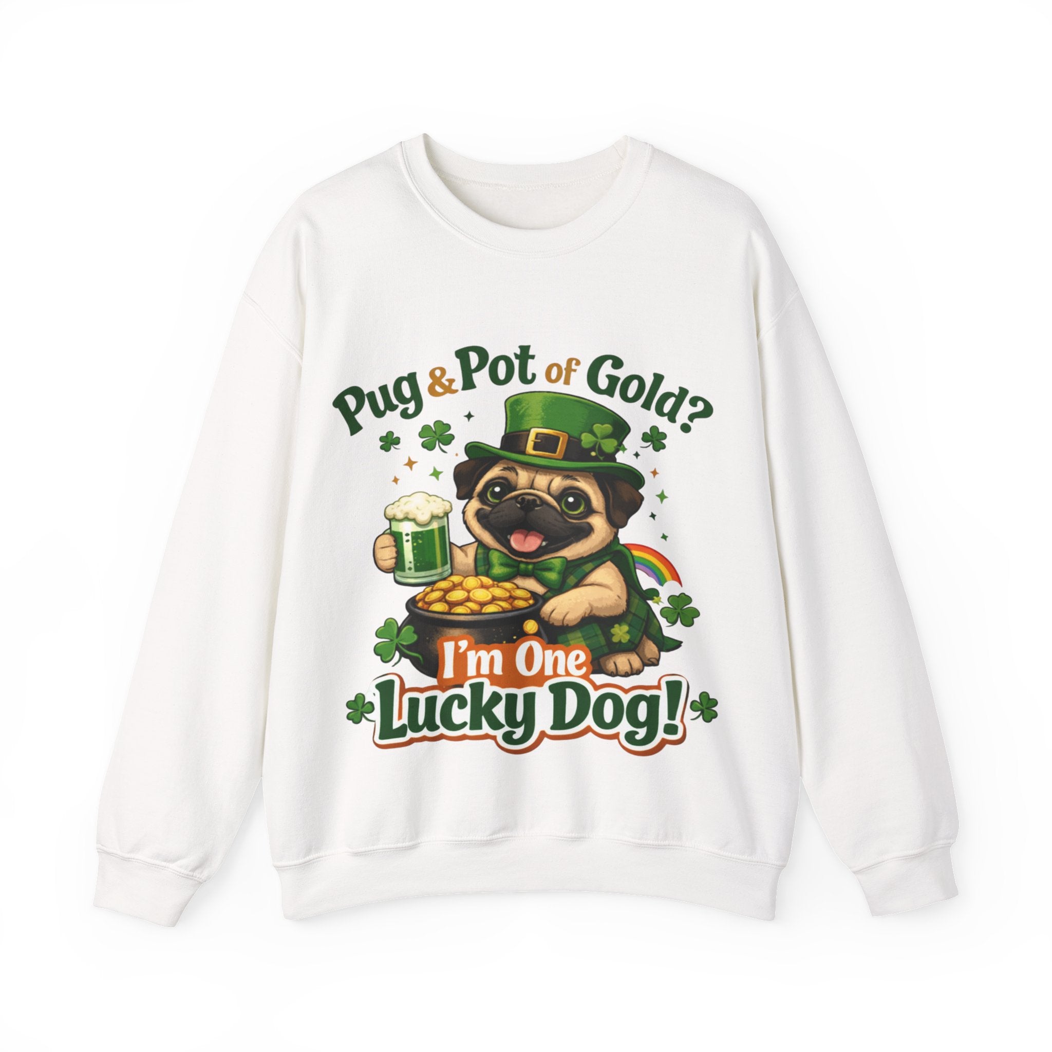 Pug - Graphic Crewneck Sweatshirt