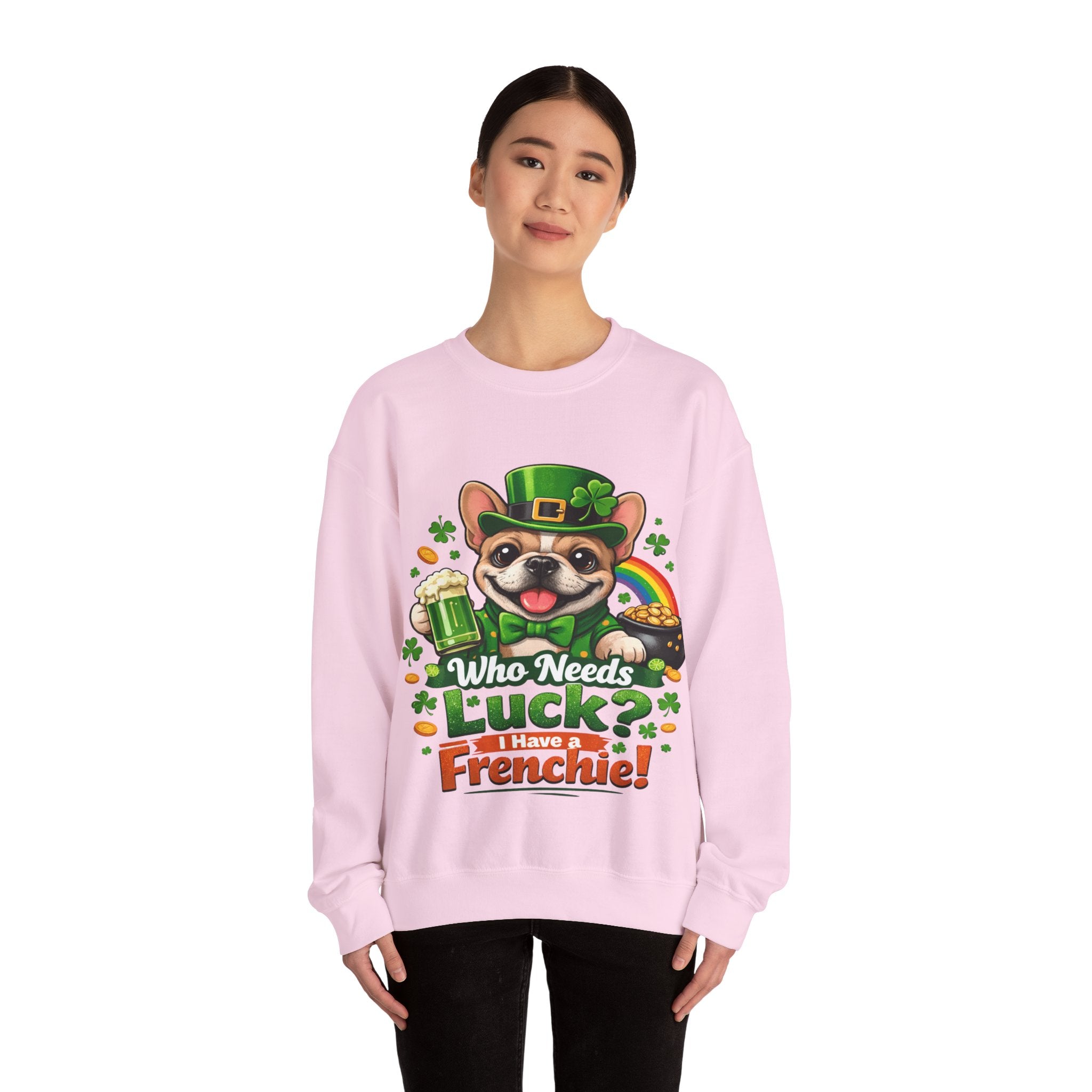 Frenchie - Graphic Crewneck Sweatshirt